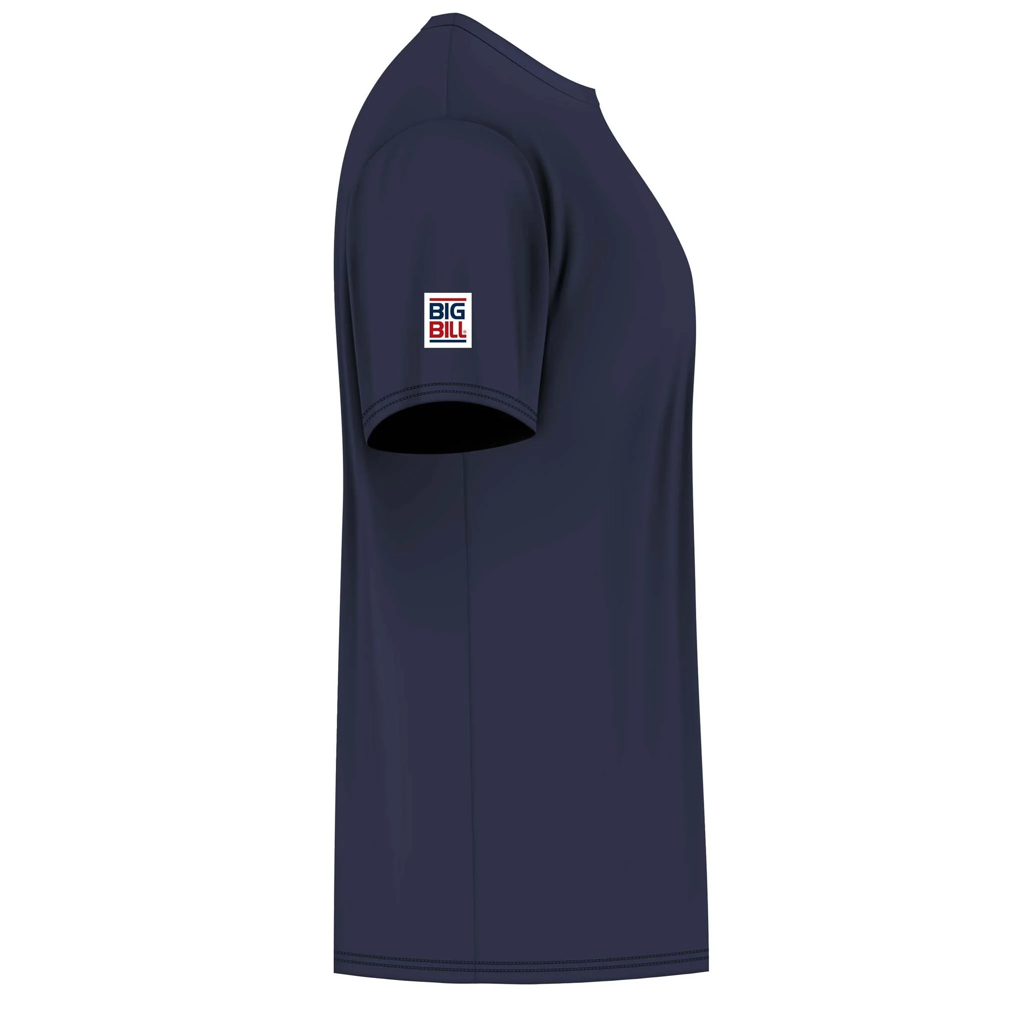 100% Polyester T-shirt - Navy - Image 2