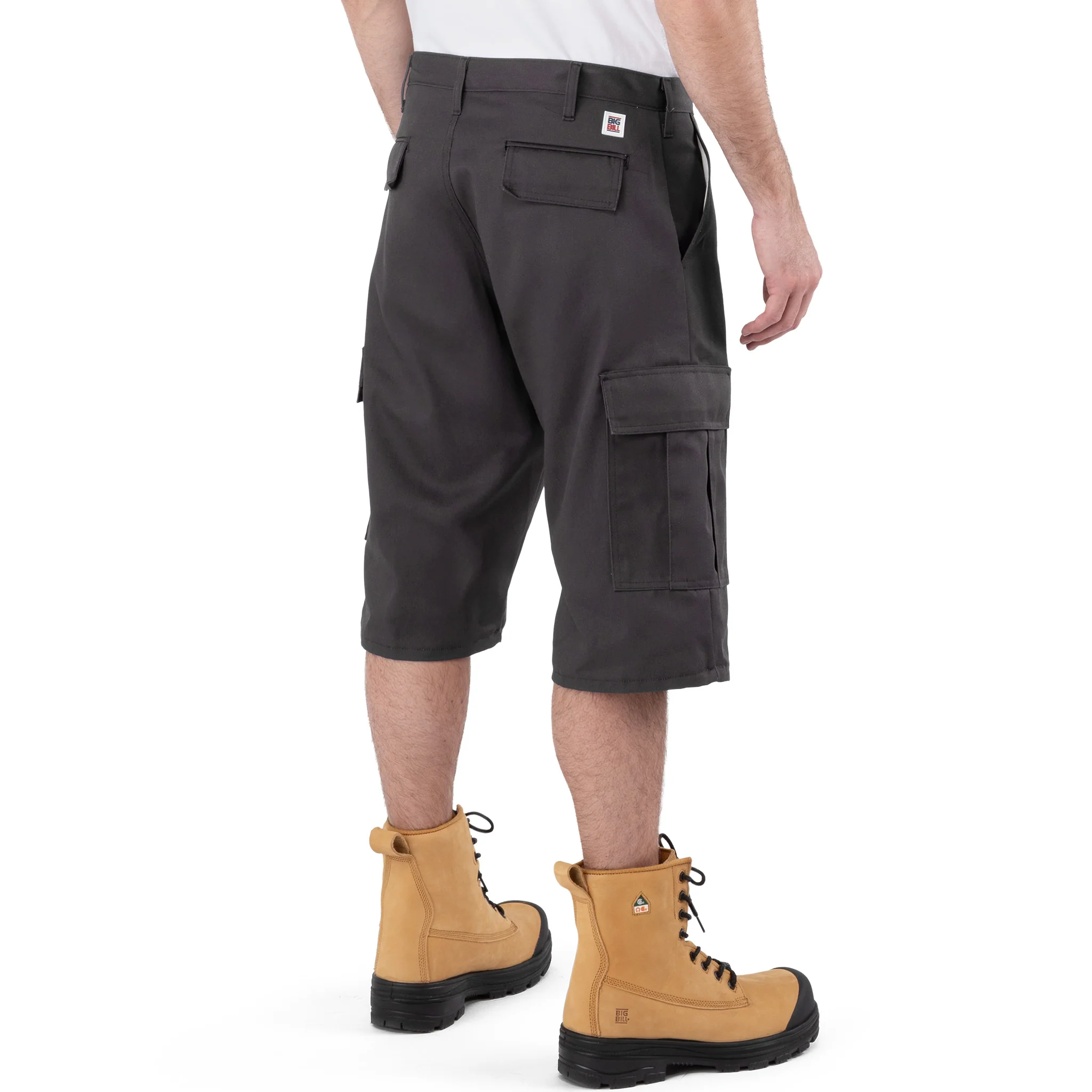 13" Cargo Work Shorts - Charcoal - Image 2
