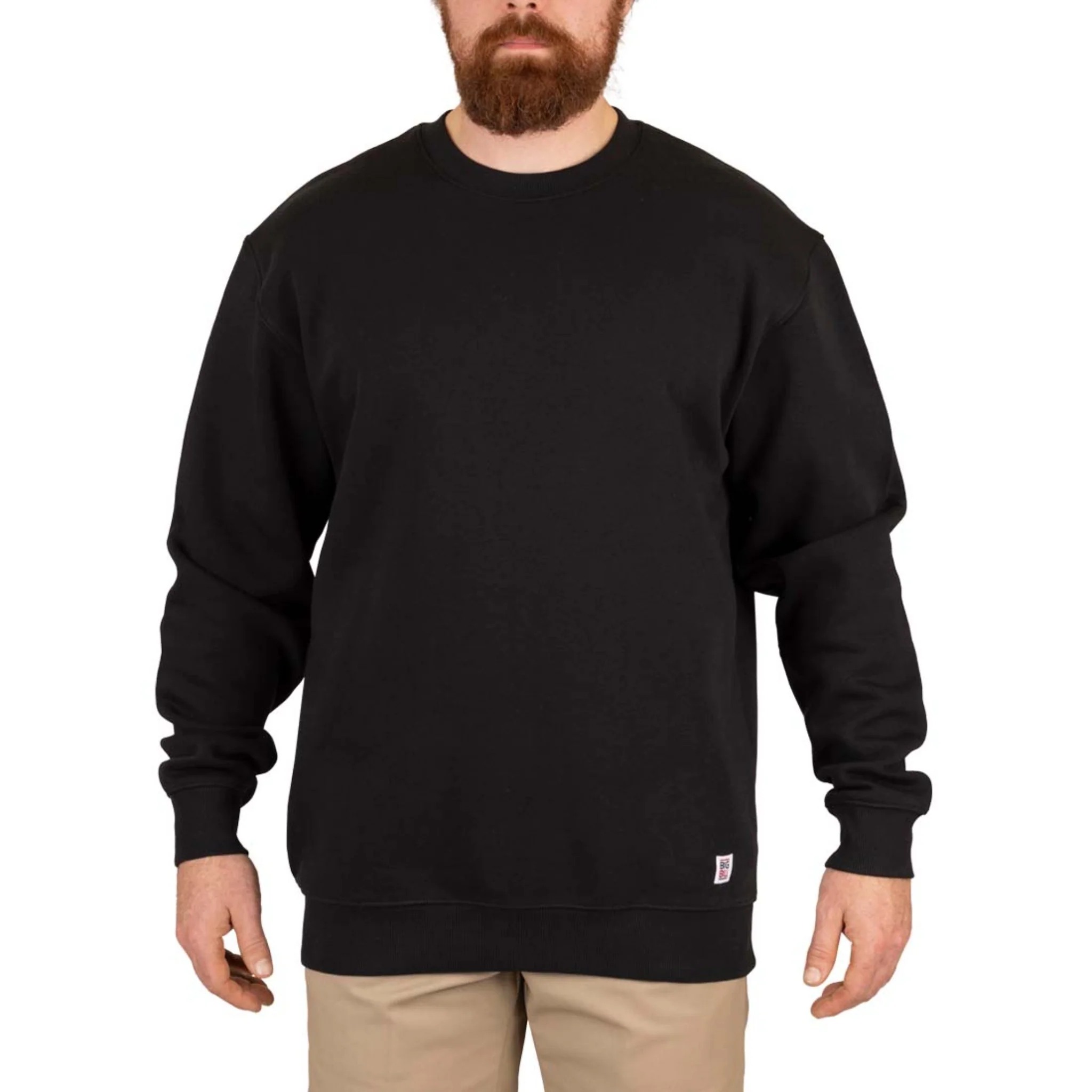 BIG BILL® Heavyweight Crewneck Sweatshirt - Black - Image 3