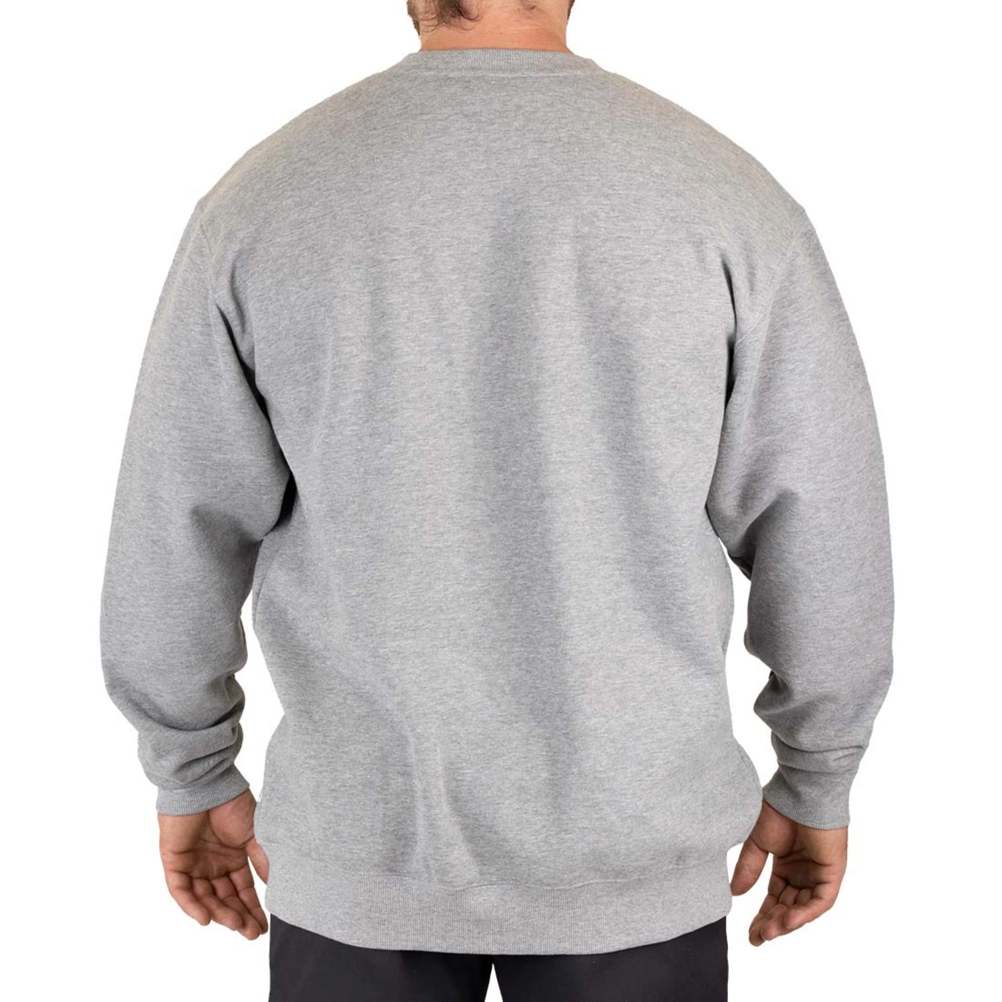 BIG BILL® Heavyweight Crewneck Sweatshirt - Gray - Image 4