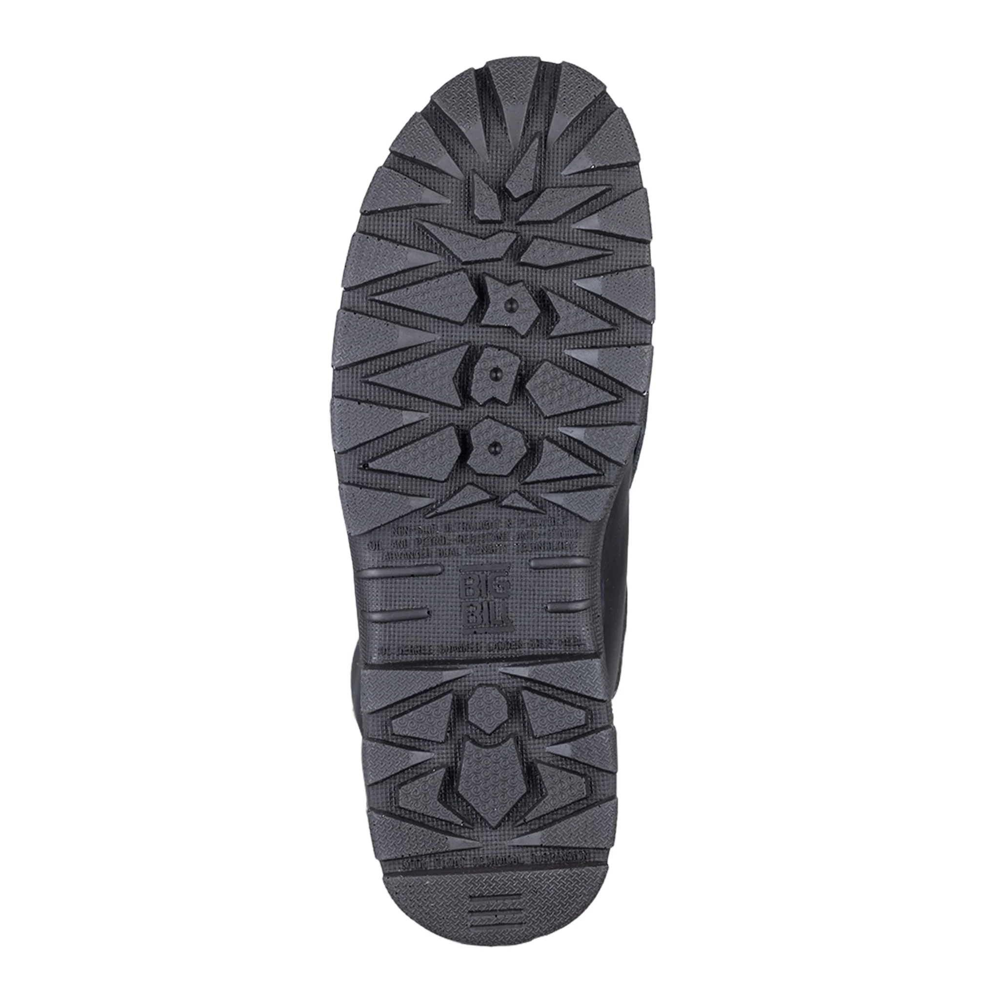 Big Bone 4 Seasons Metal Free & Metatarsal Work Boots 8" - Black - Image 4
