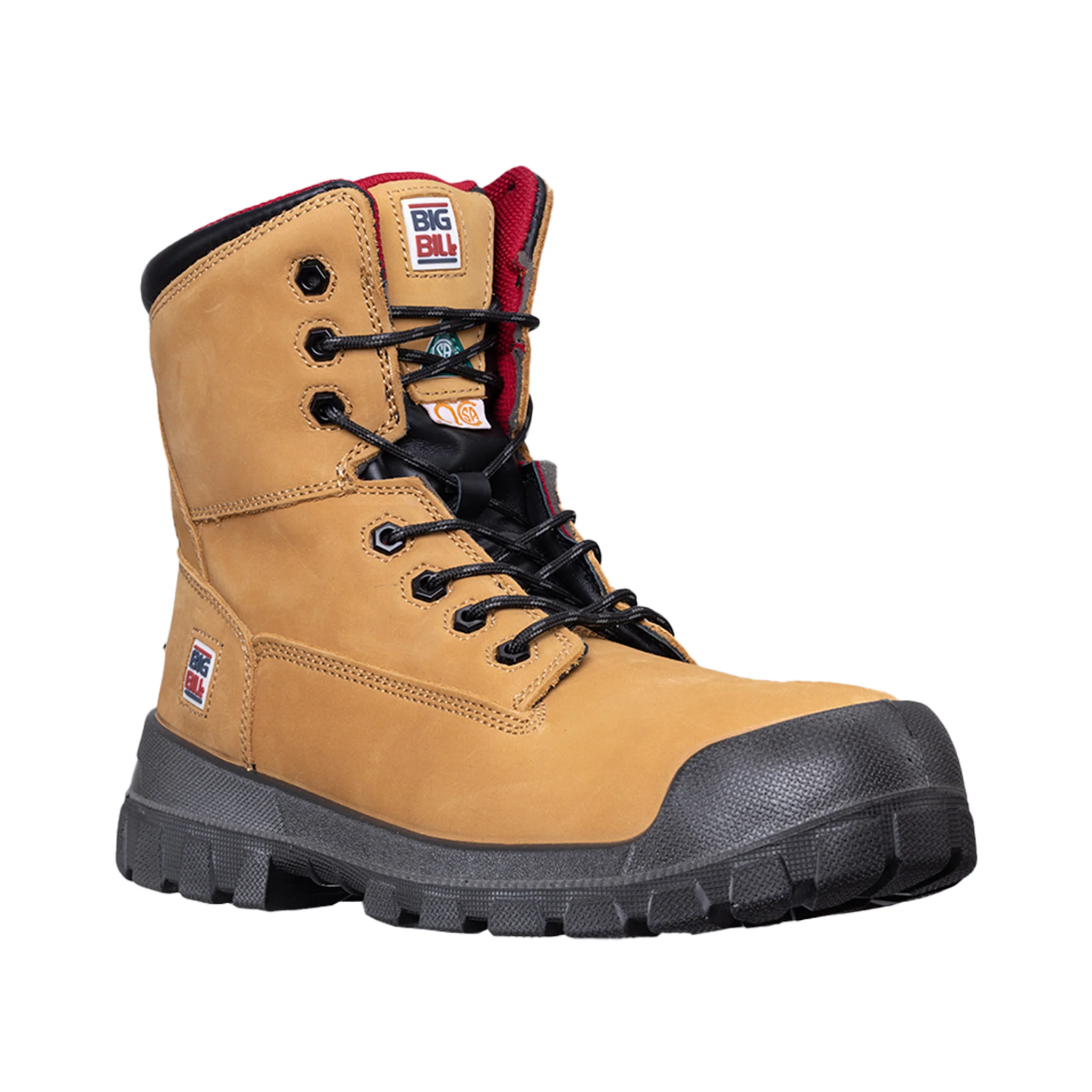 Big Tuff 4 Seasons Metal Free Work Boots 8'' - Nubuck - Image 3