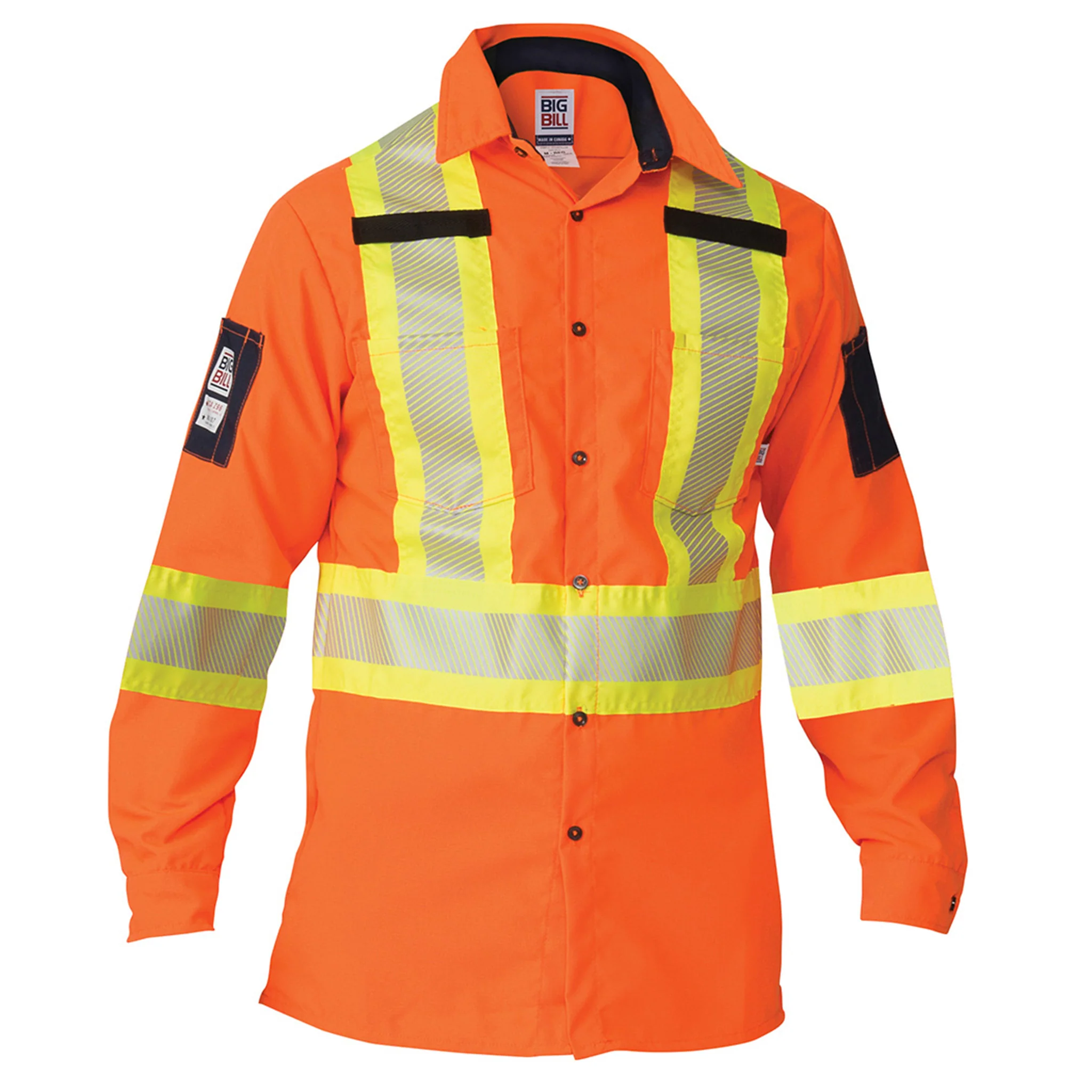 Button Down High Visibility Ripstop Shirt - Image 2