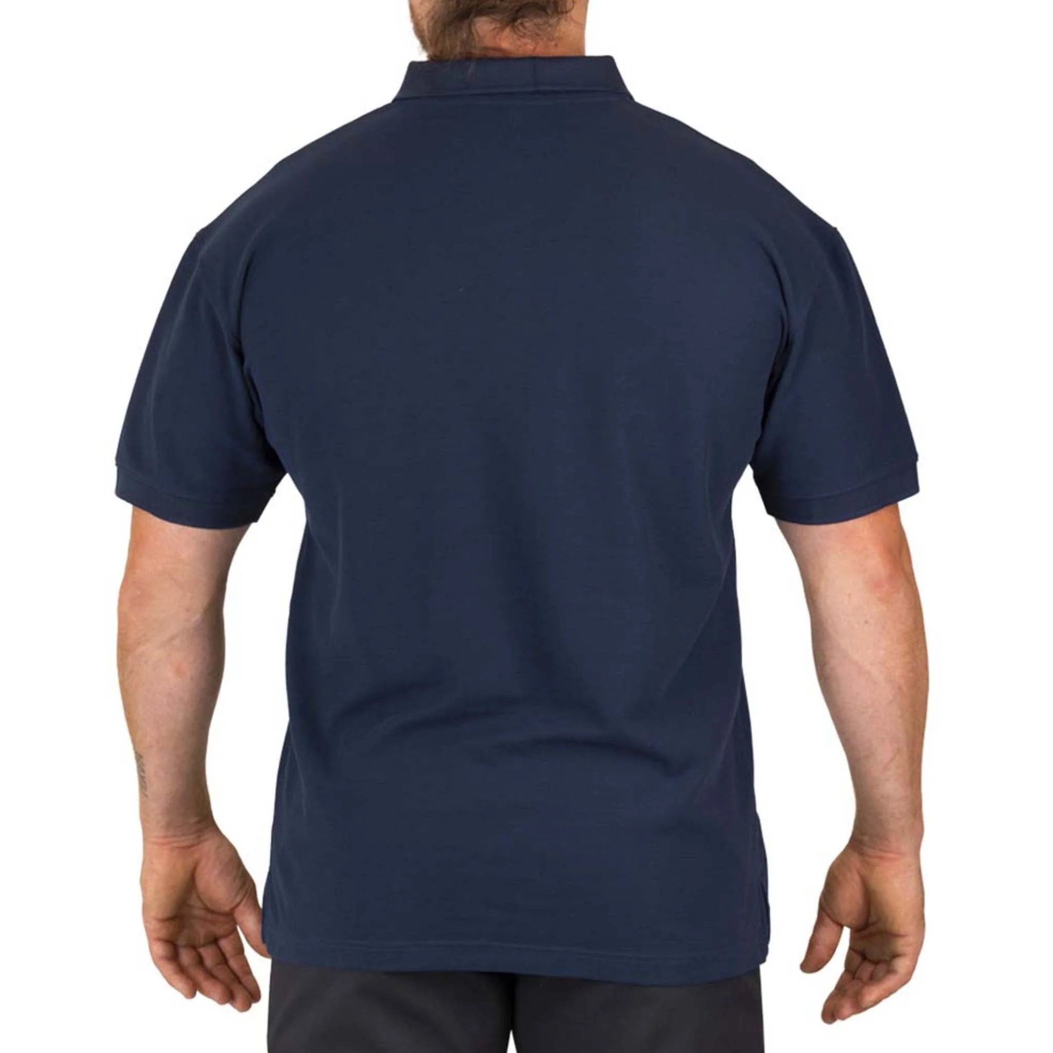 Classic BIG BILL® Pique Polo - Navy - Image 4