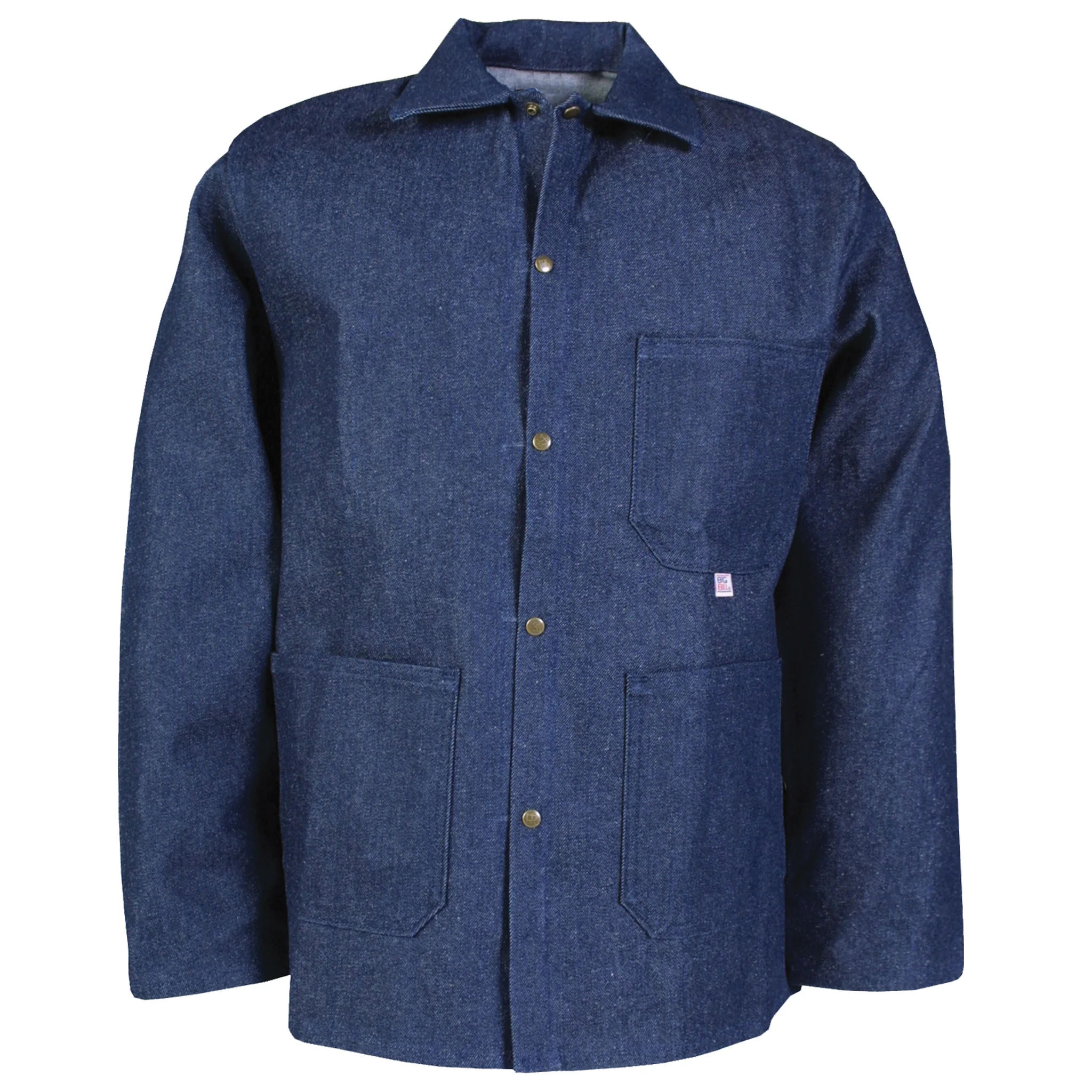 Denim Work Coat - Navy