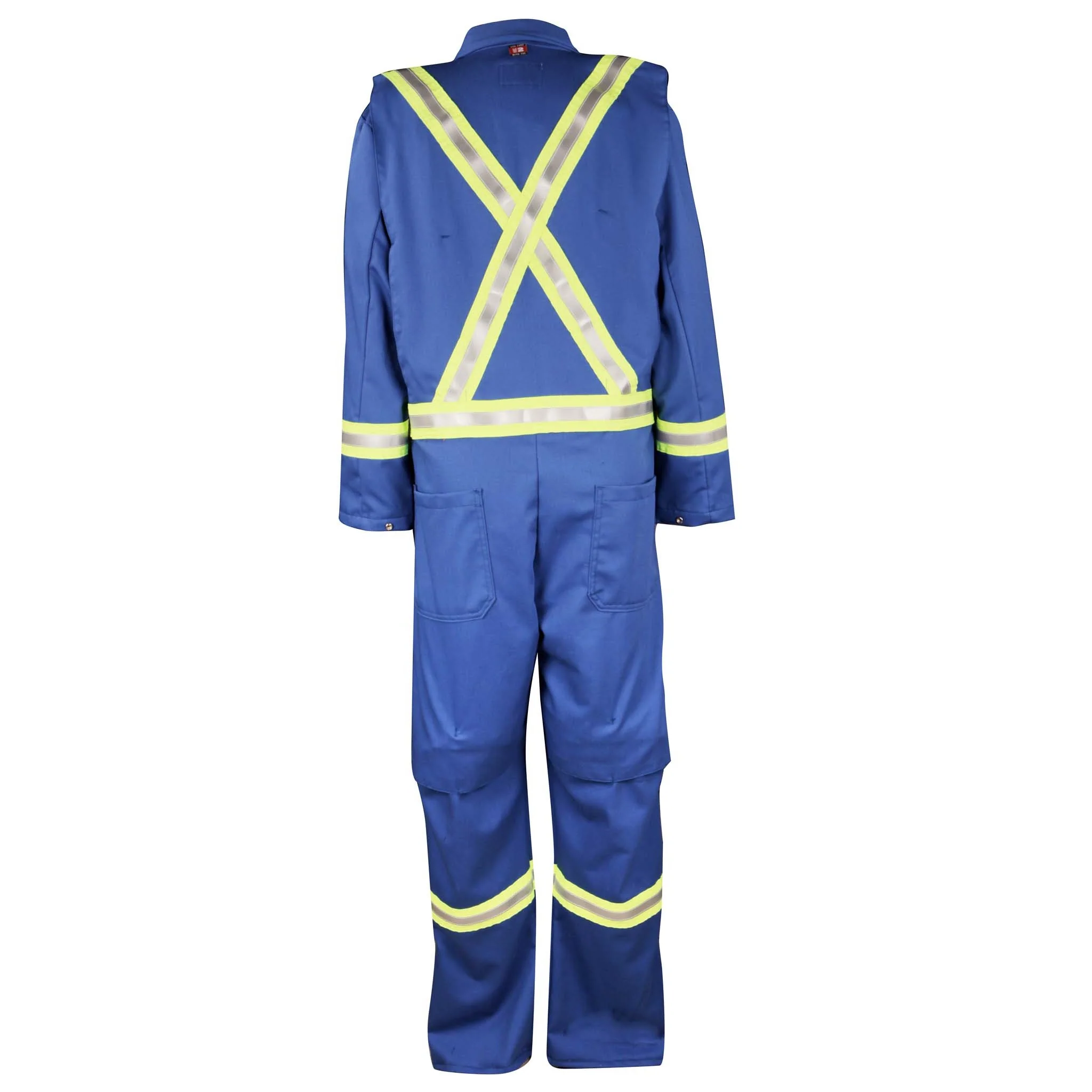 Flashtrap® FR Ventilated Coverall with Reflective Tape - Royal blue - Image 2