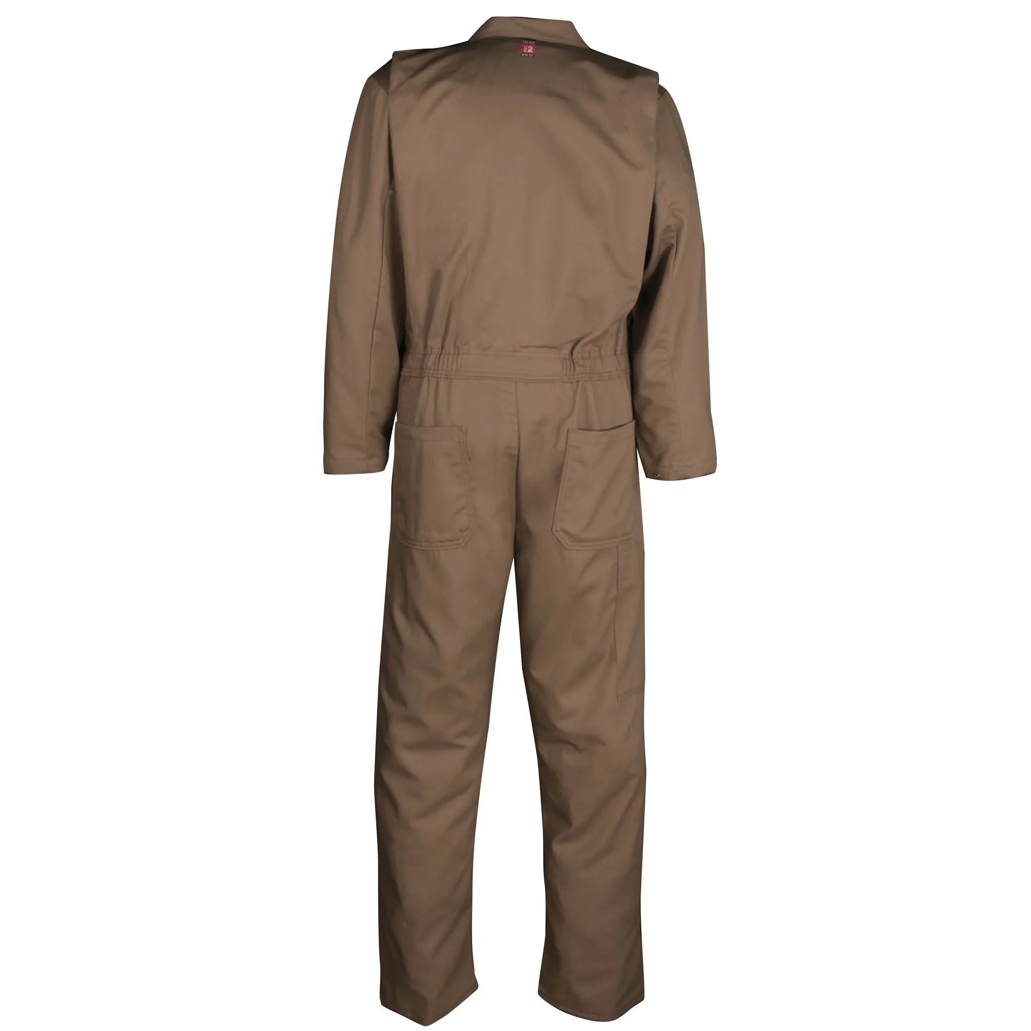 FR Industrial Coverall Westex® UltraSoft® 9 oz - Khaki - Image 2