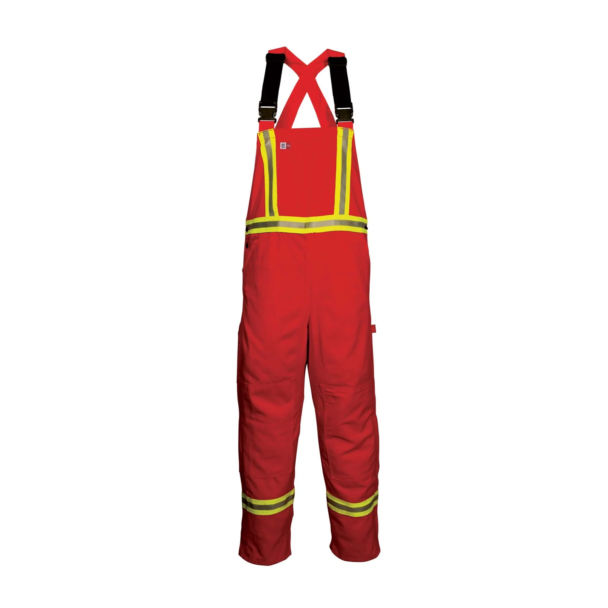 FR Unlined Bib Overall with Reflective Tape