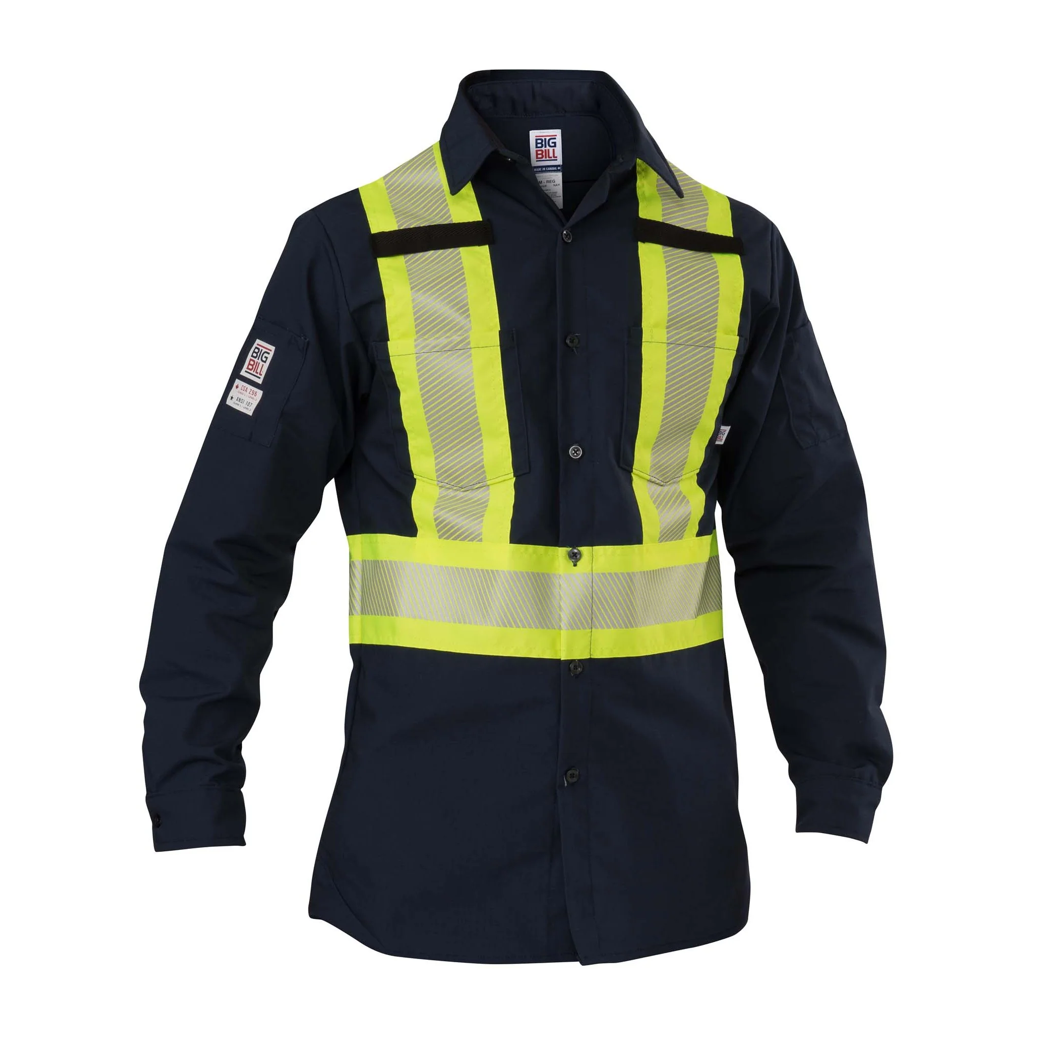 High Visibility Long-Sleeve Ripstop Shirt - Image 2