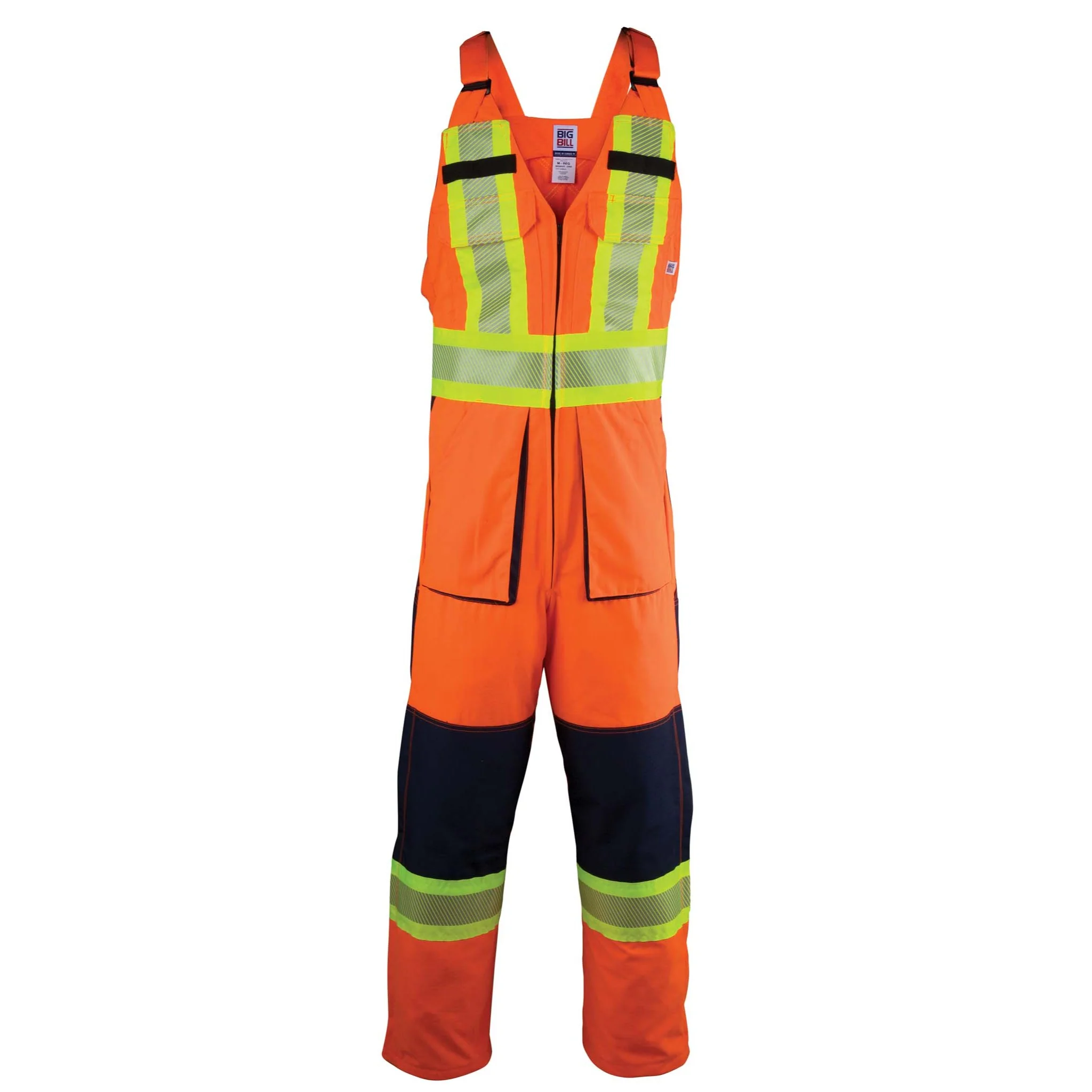 High Visibility Ripstop Bib Overall - Image 3