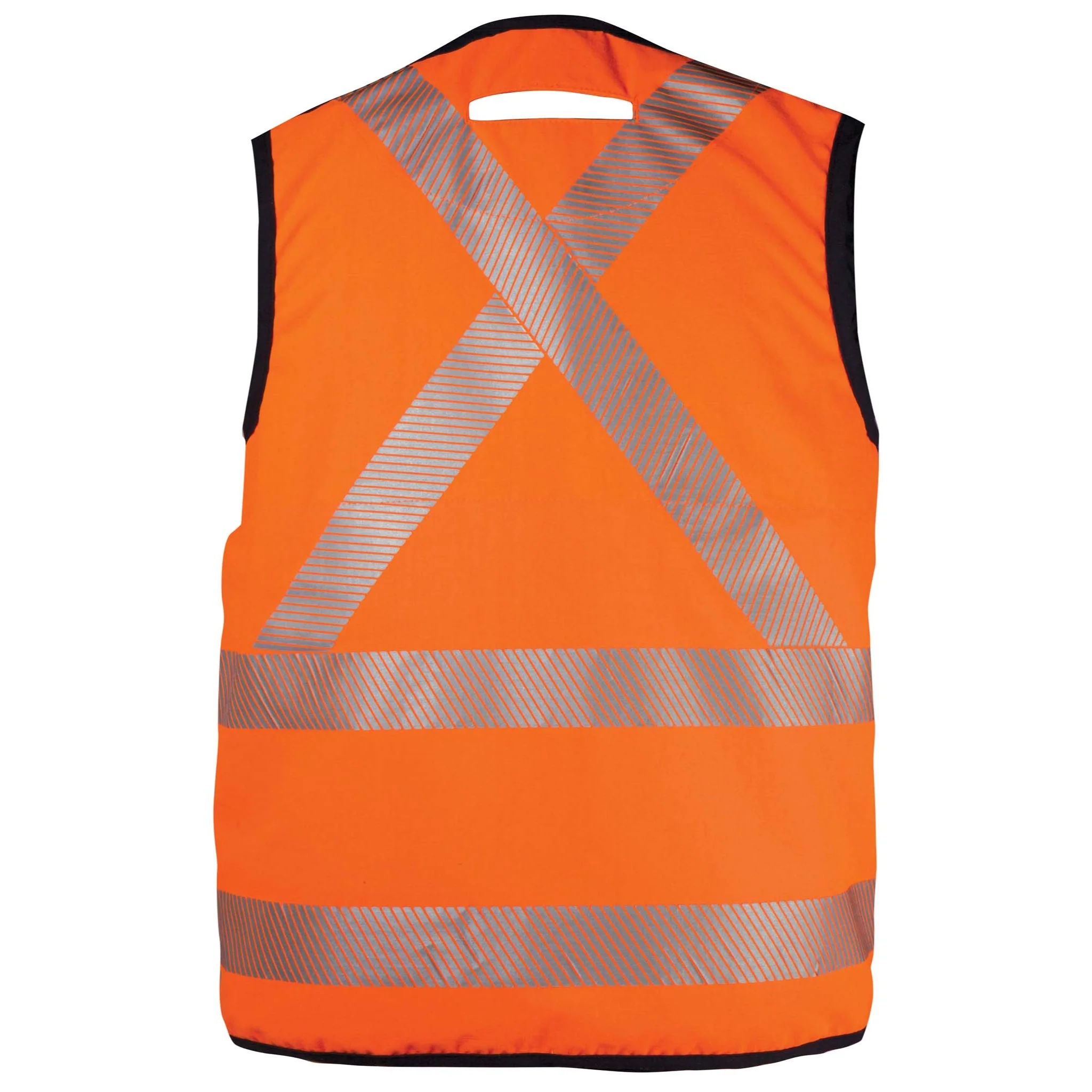 High Visibility Surveyor's Vest - Orange - Image 2
