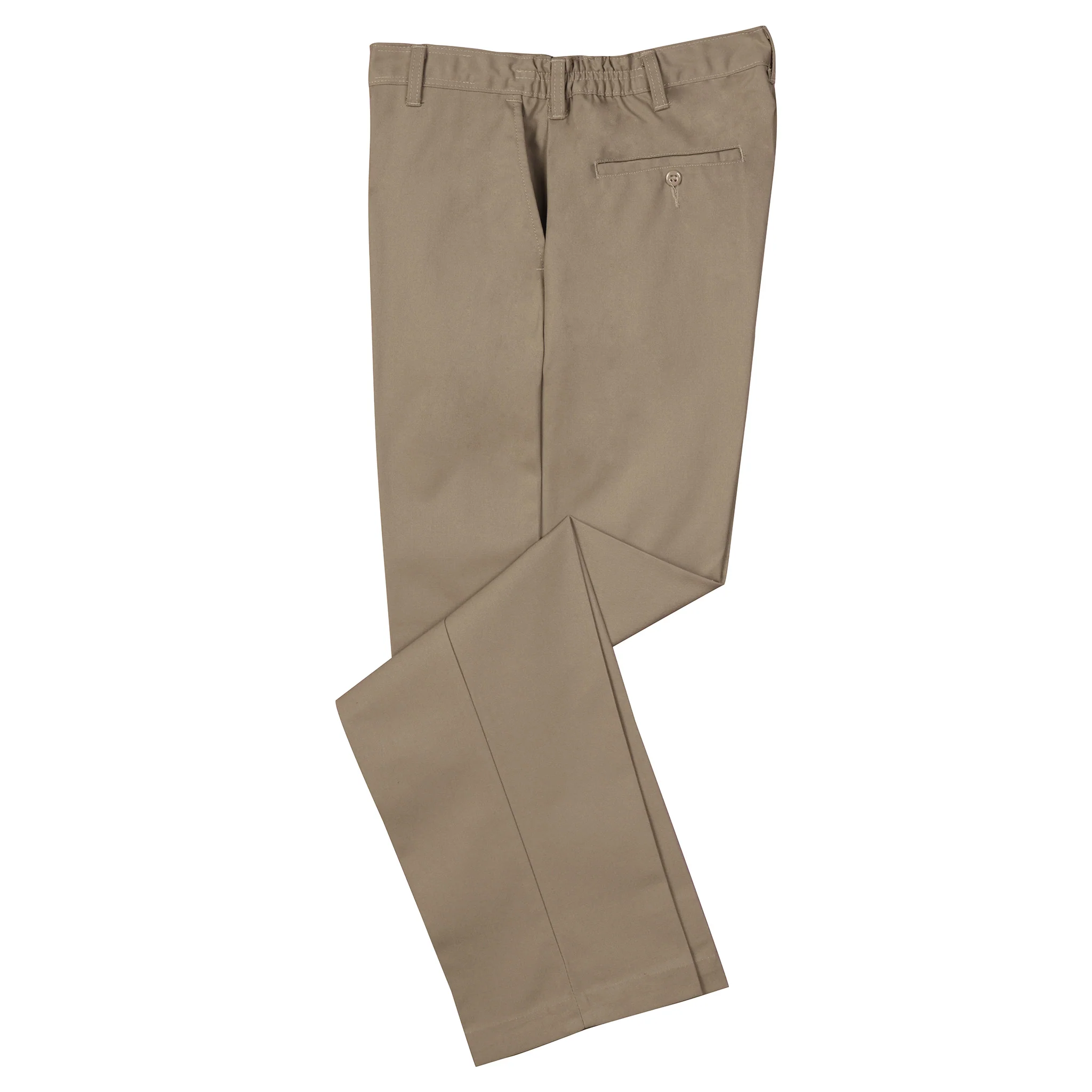 Industrial Elastic Work Pants - Khaki