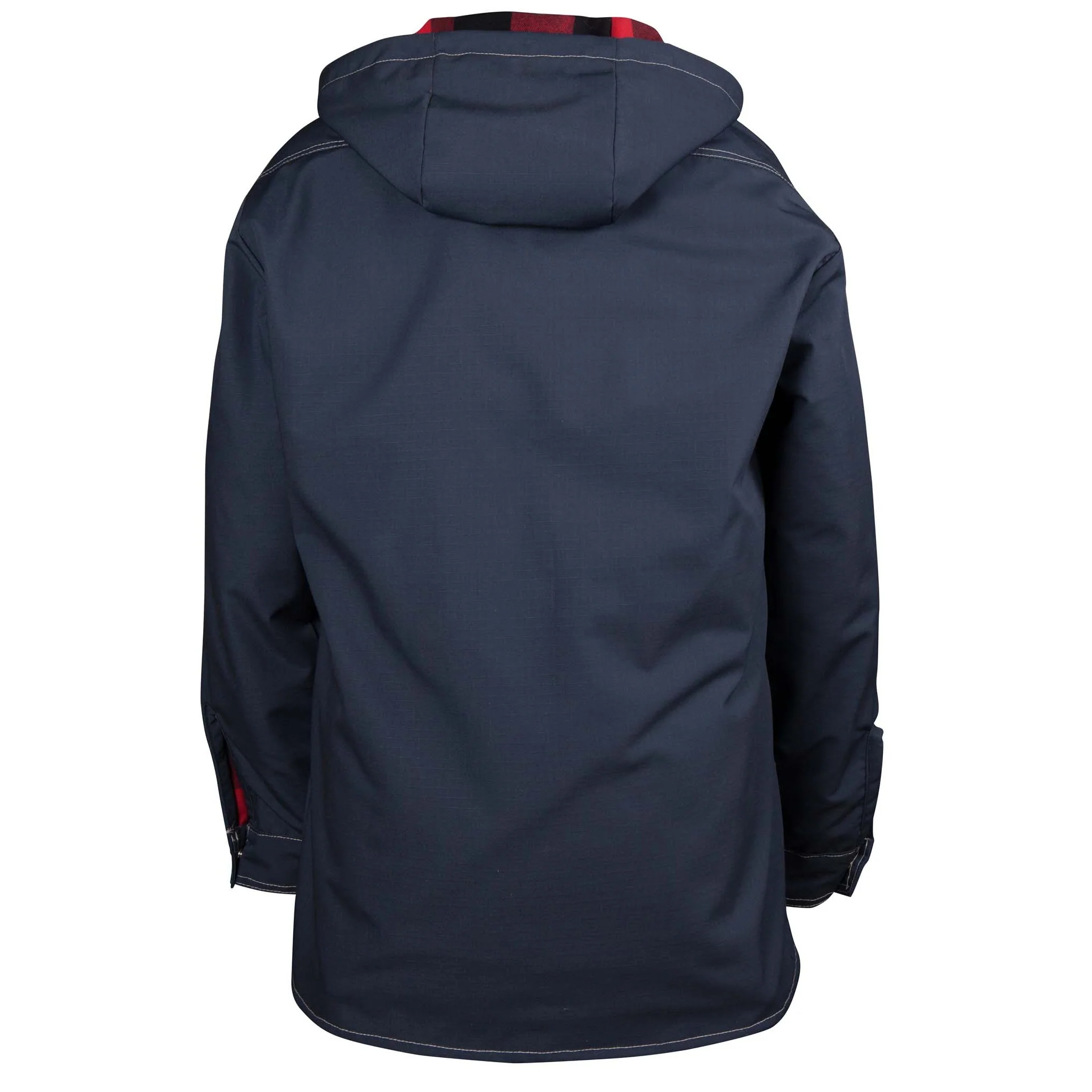 Lined Ripstop Work Shirt - Navy - Image 2