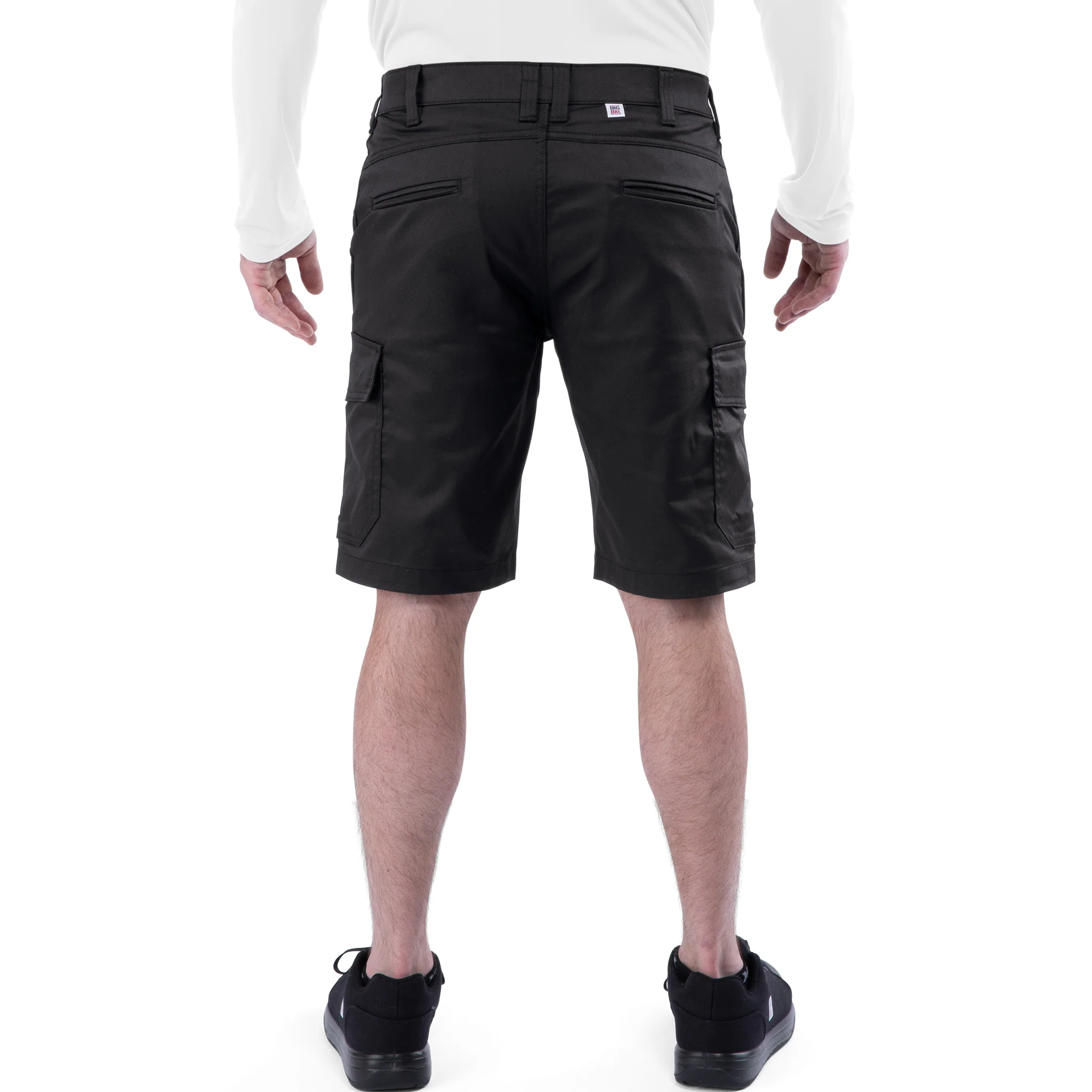 Men’s Big Flex™ Low Rise Cargo Shorts 11" - Black - Image 2