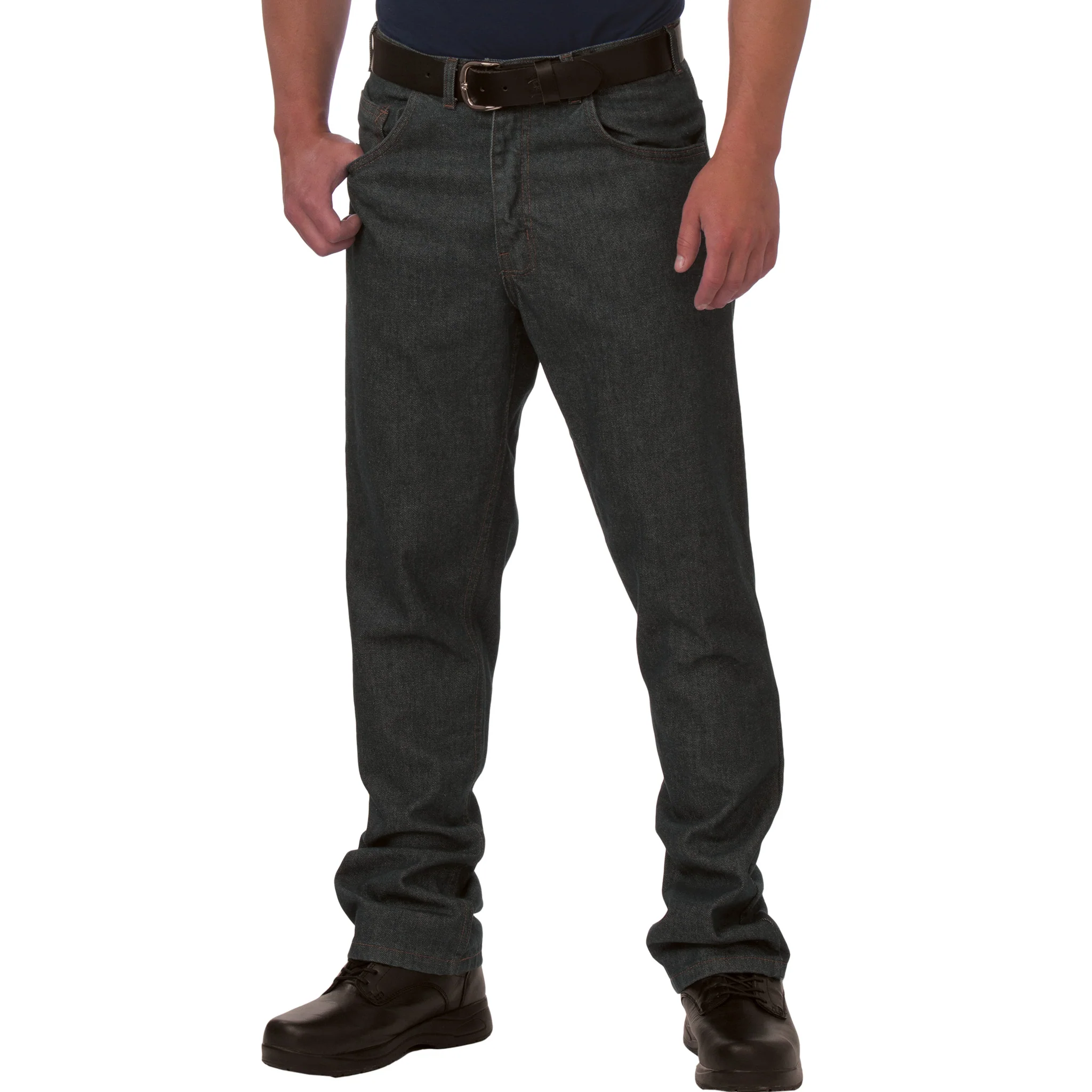 Mount Vernon Mills® FR Willard™ Flex Relaxed Fit Jeans - Black