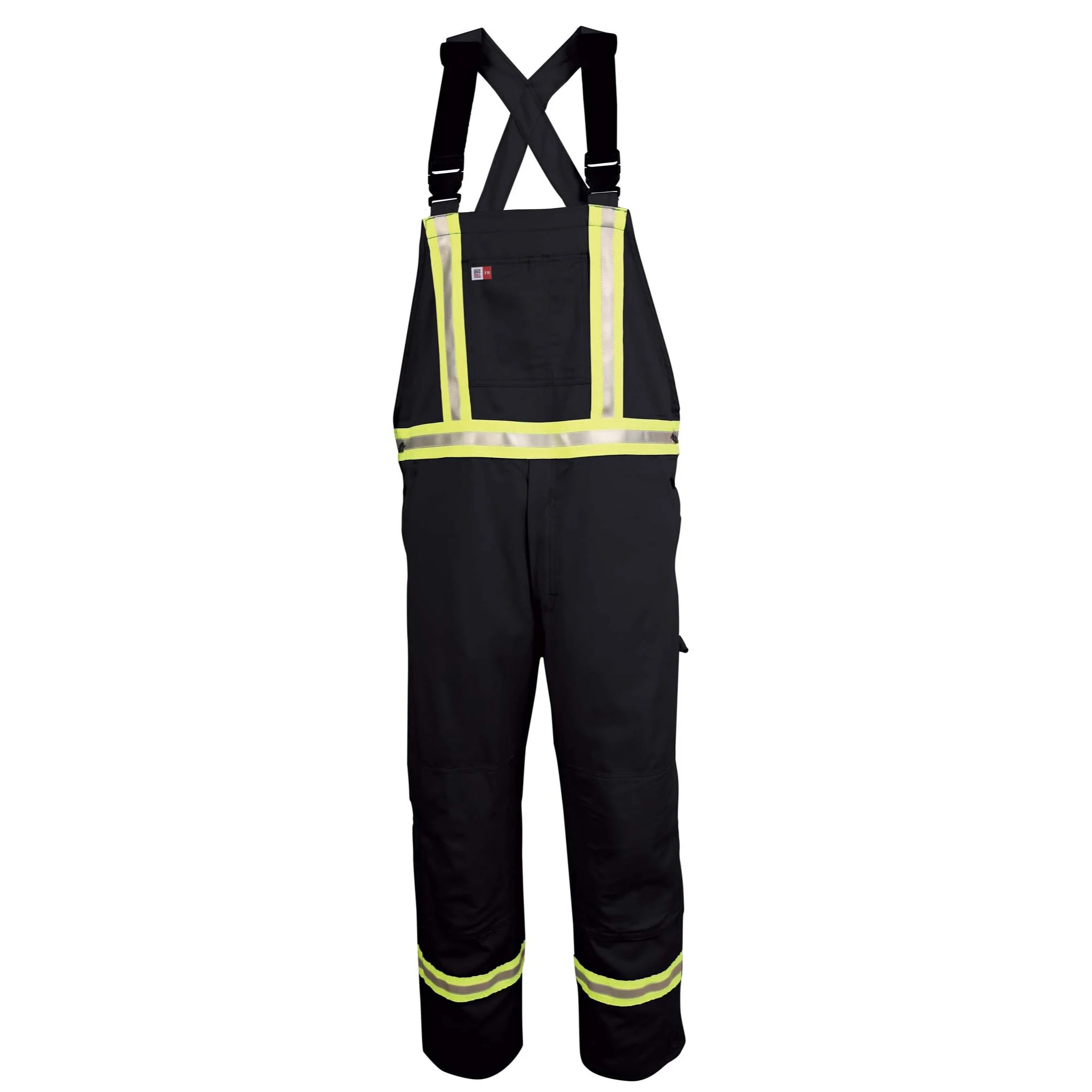 Nomex® FR Unlined Bib Overall with Reflective Tape - Navy