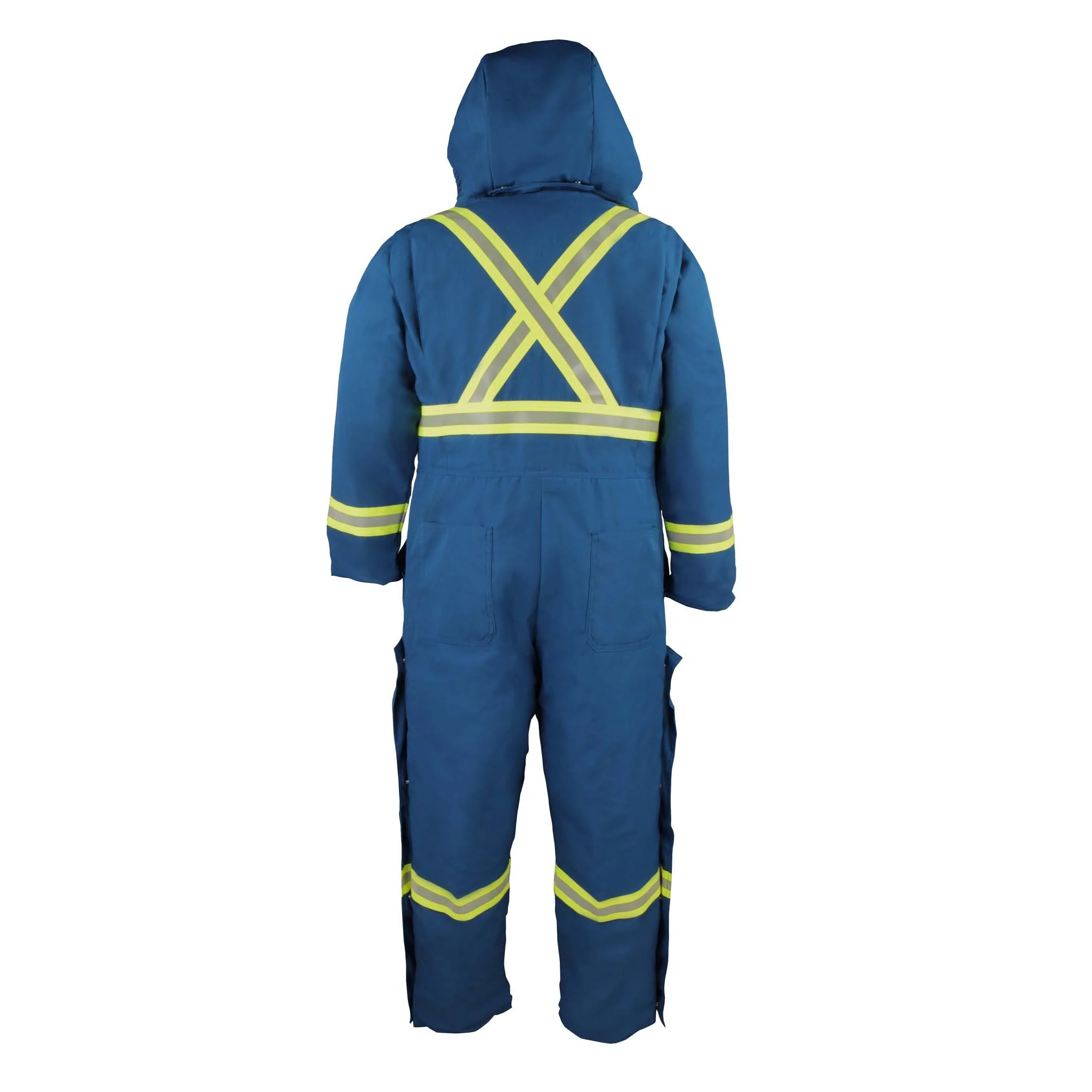 Nomex® Insulated FR Coverall with Reflective Tape - Royal blue - Image 2