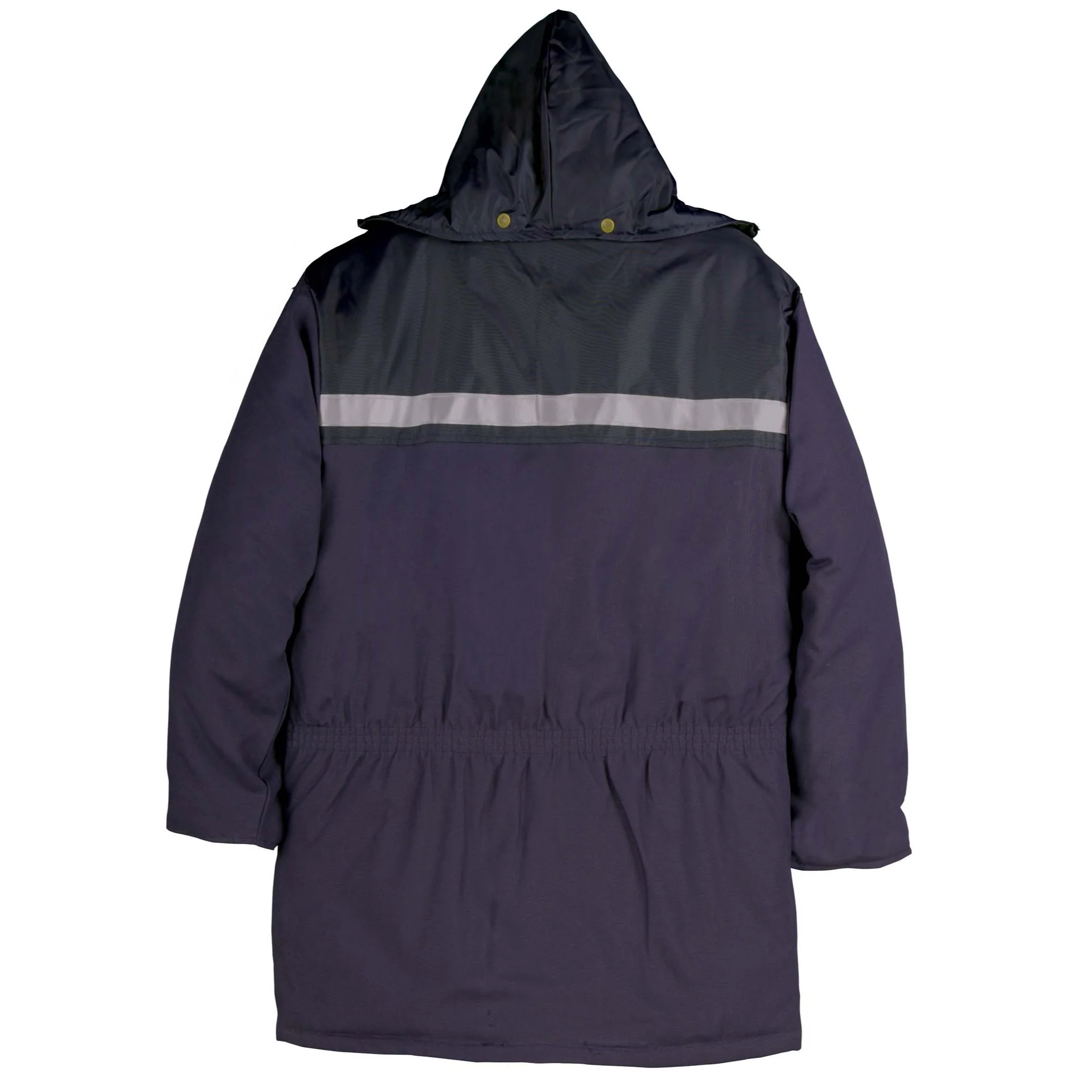 Parka with Reflective Tape - Navy - Image 2