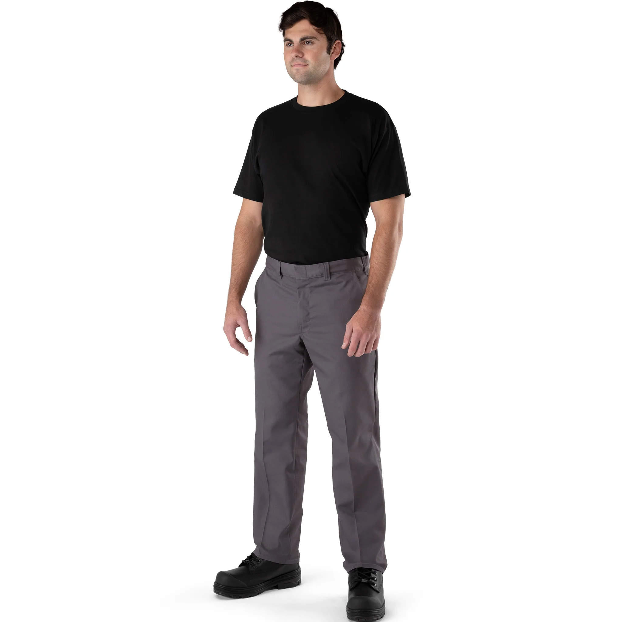 Premium Low Rise Fit Work Pants - Charcoal - Image 3