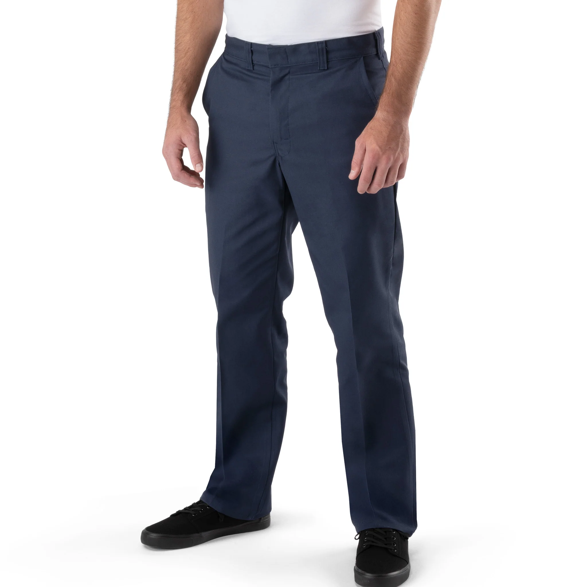 Premium Low Rise Fit Work Pants - Navy - Image 3