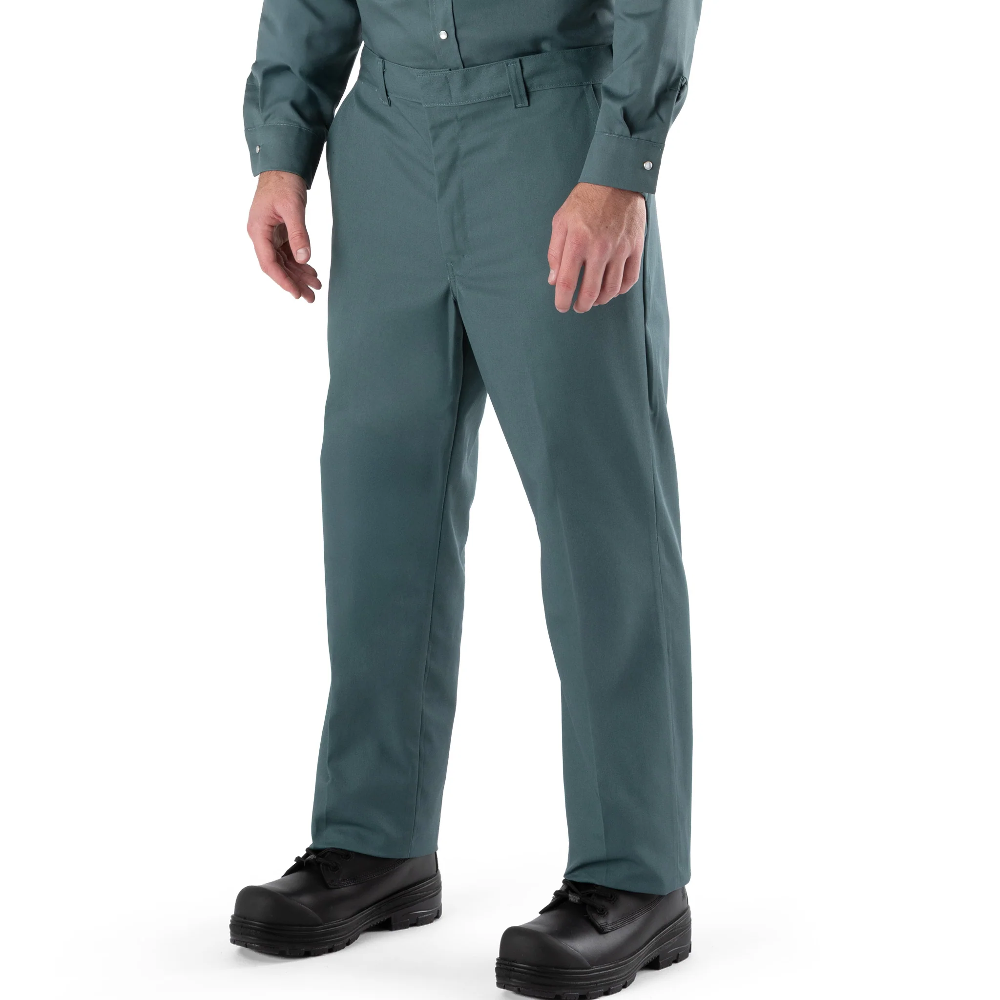 Premium Regular Fit Work Pants - Green