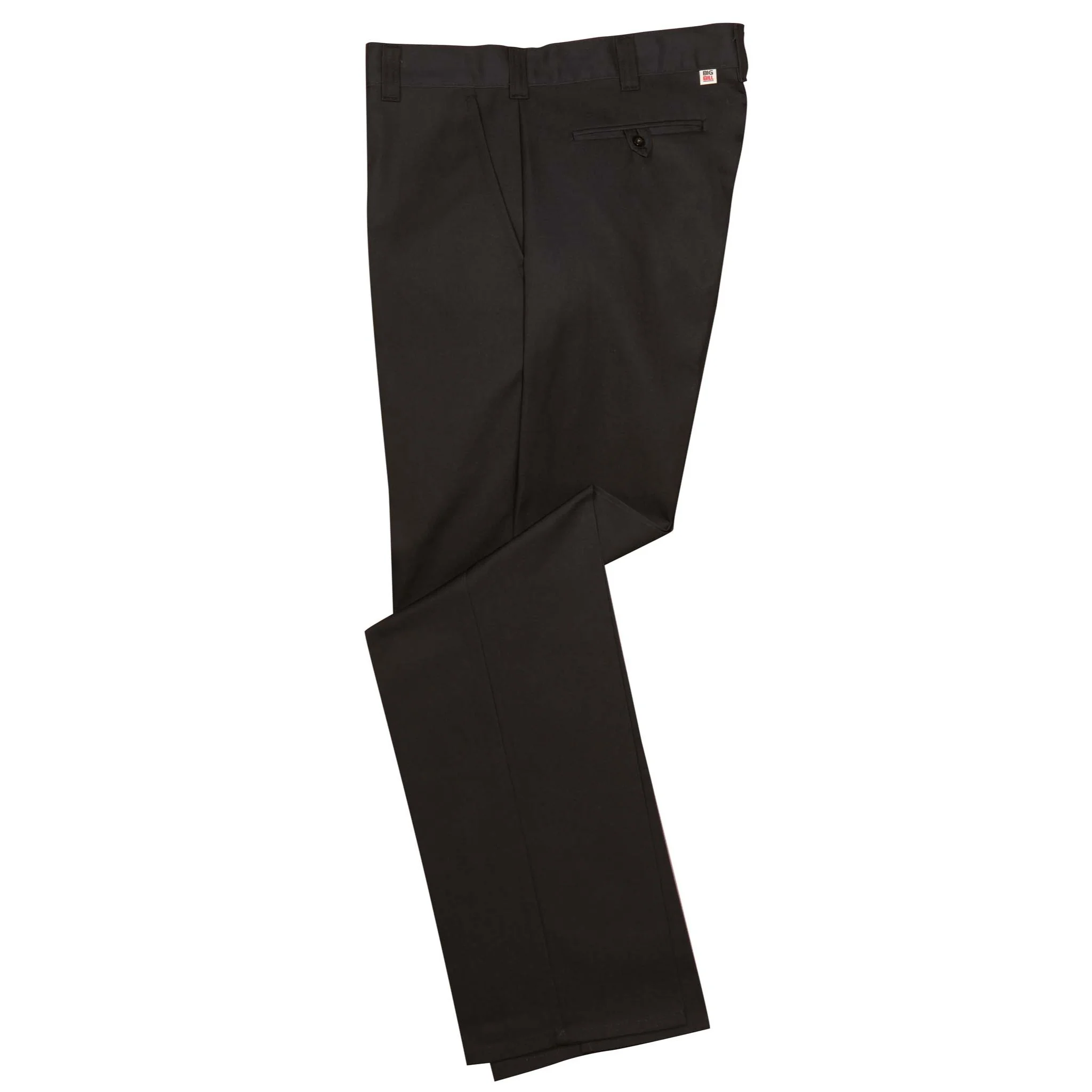 Premium Regular Fit Work Pants - Black - Image 4