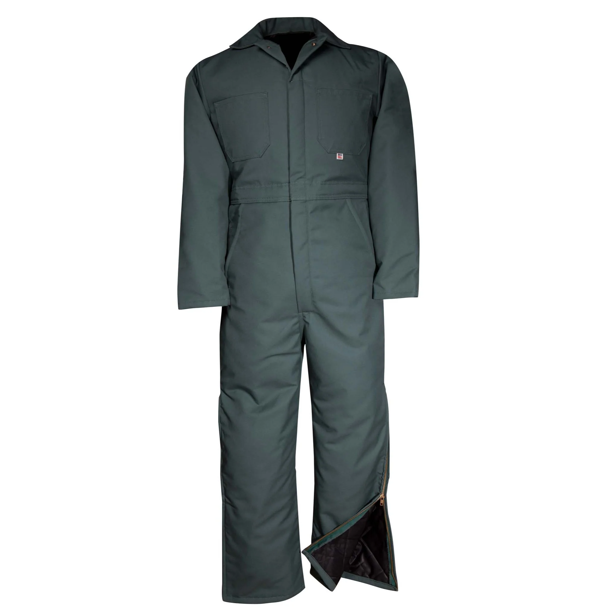 Premium Twill Insulated Coverall - Green