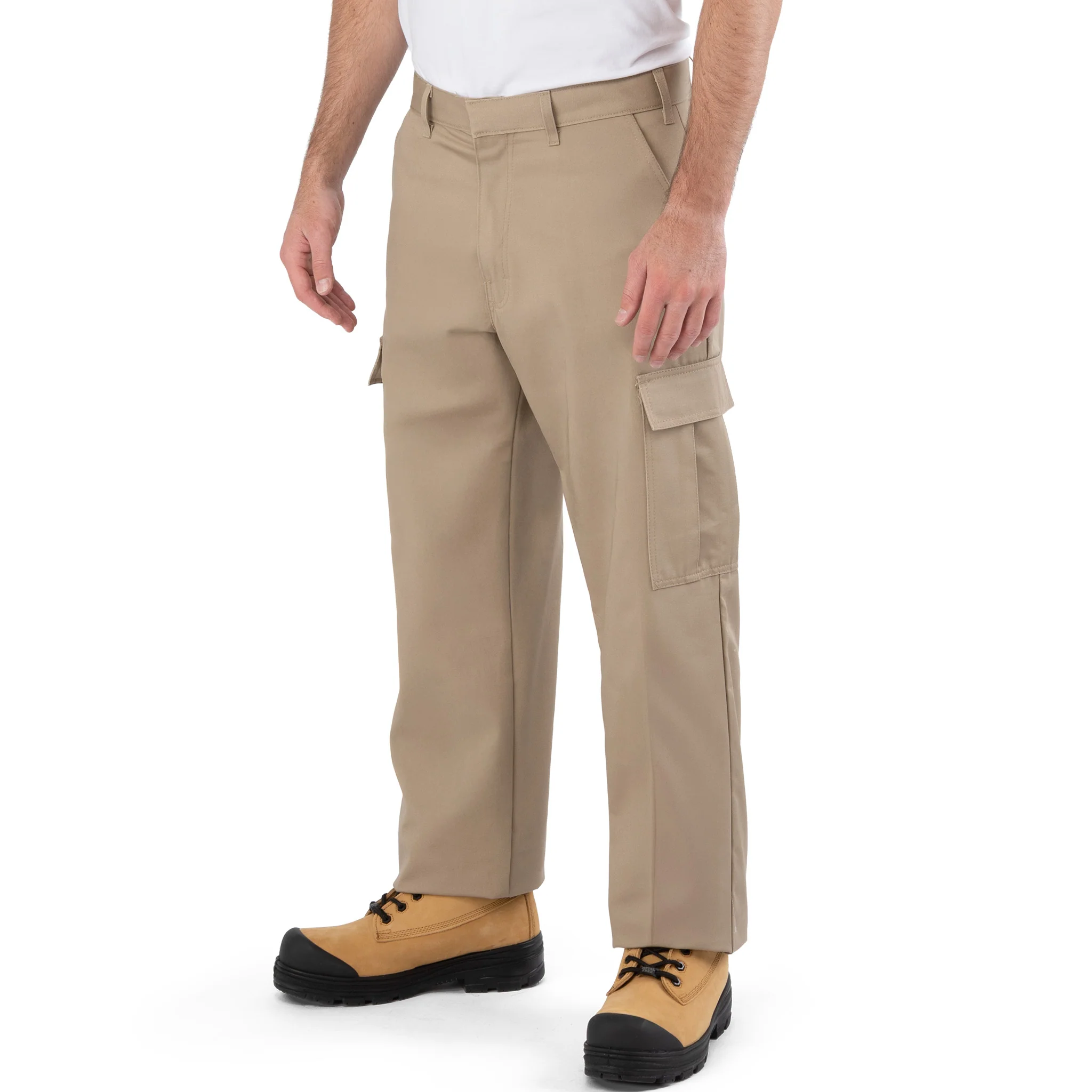 Relaxed Fit Wrinkle Free Cargo Pants - Image 3