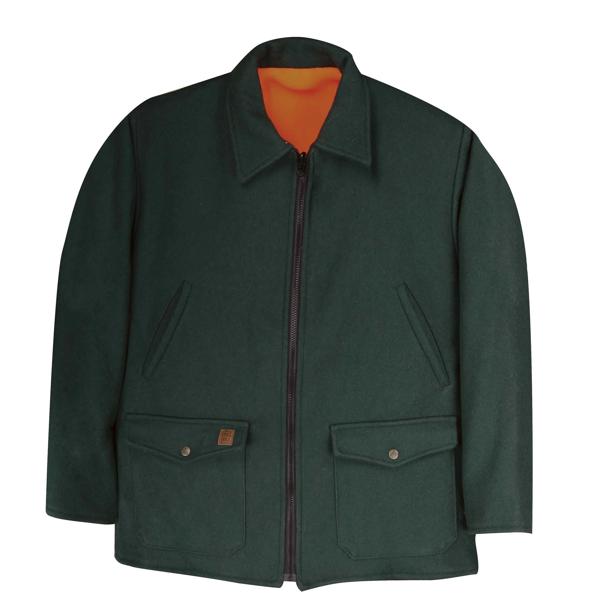 Reversible Wool Jacket - Green