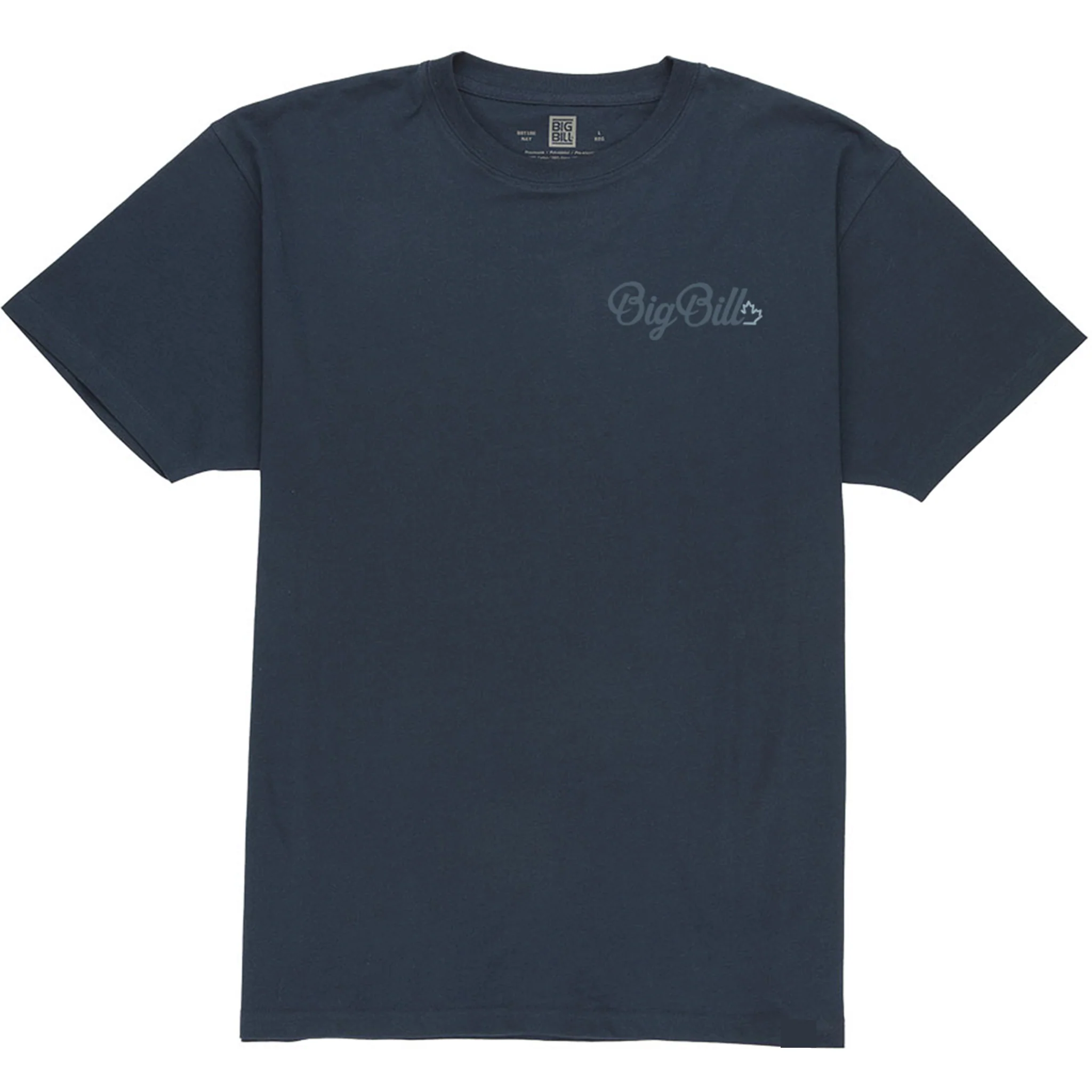 Short-Sleeve Fishing Graphic T-shirt - Navy