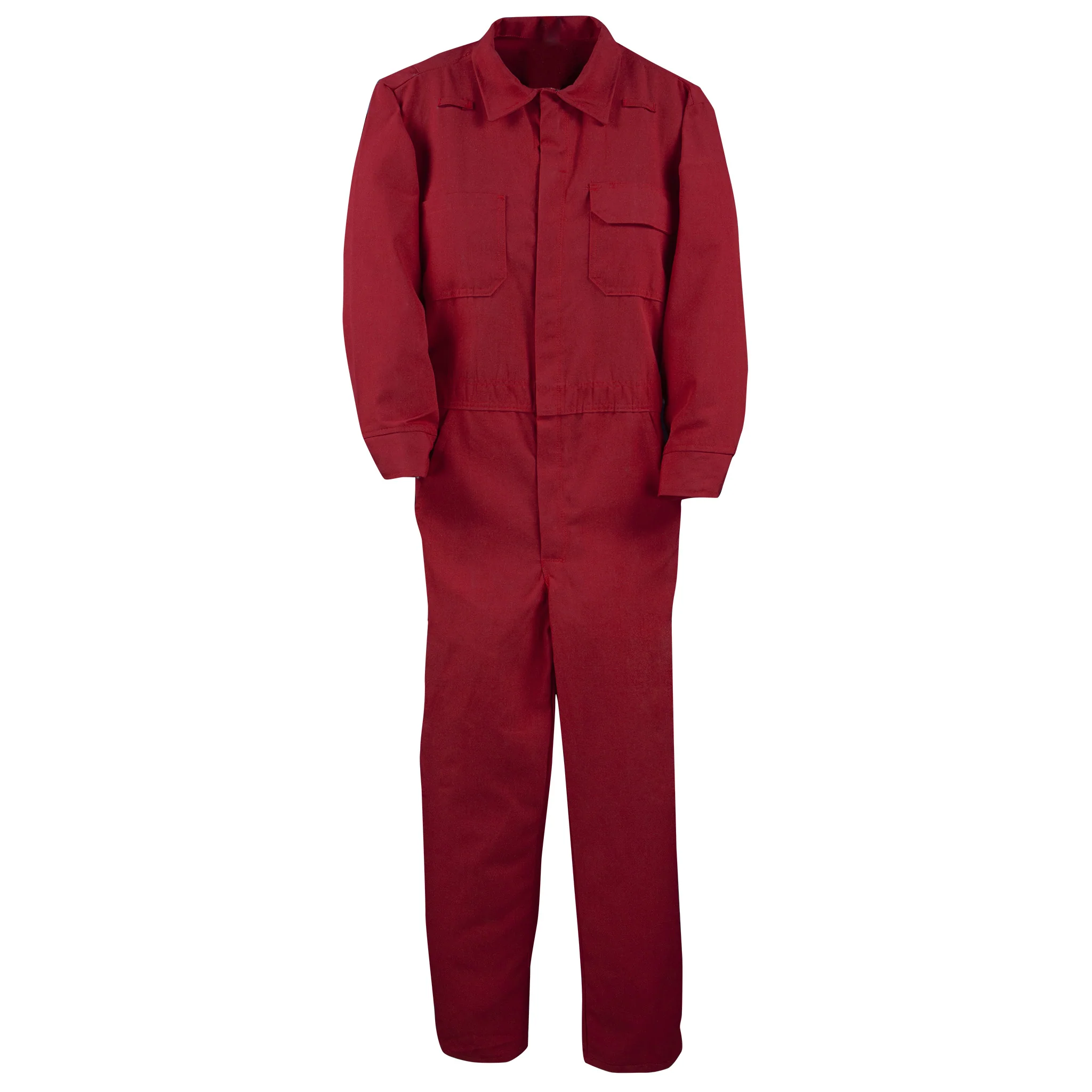 Unlined Deluxe FR Coverall 6 oz - Red