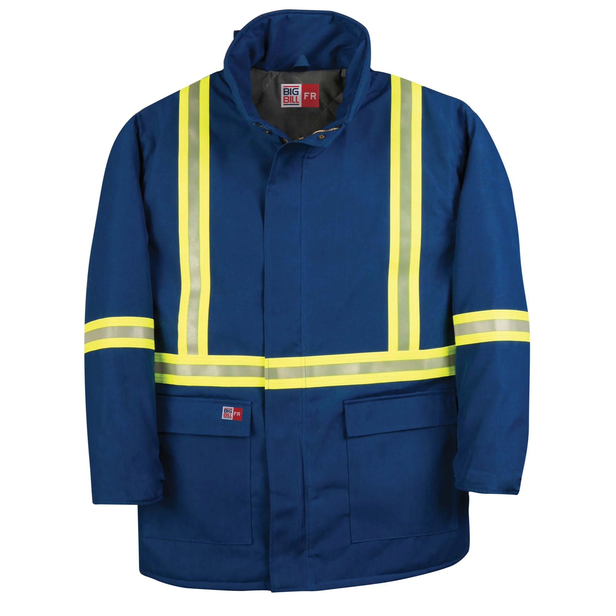 Westex® Synergy® FR Winter Parka with Reflective Tape - Royal blue