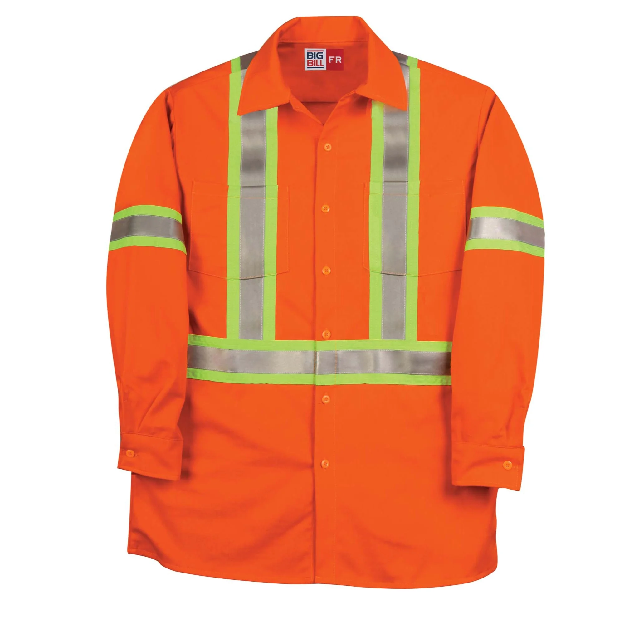 Westex® UltraSoft® FR High Visibility Work Shirt - Orange