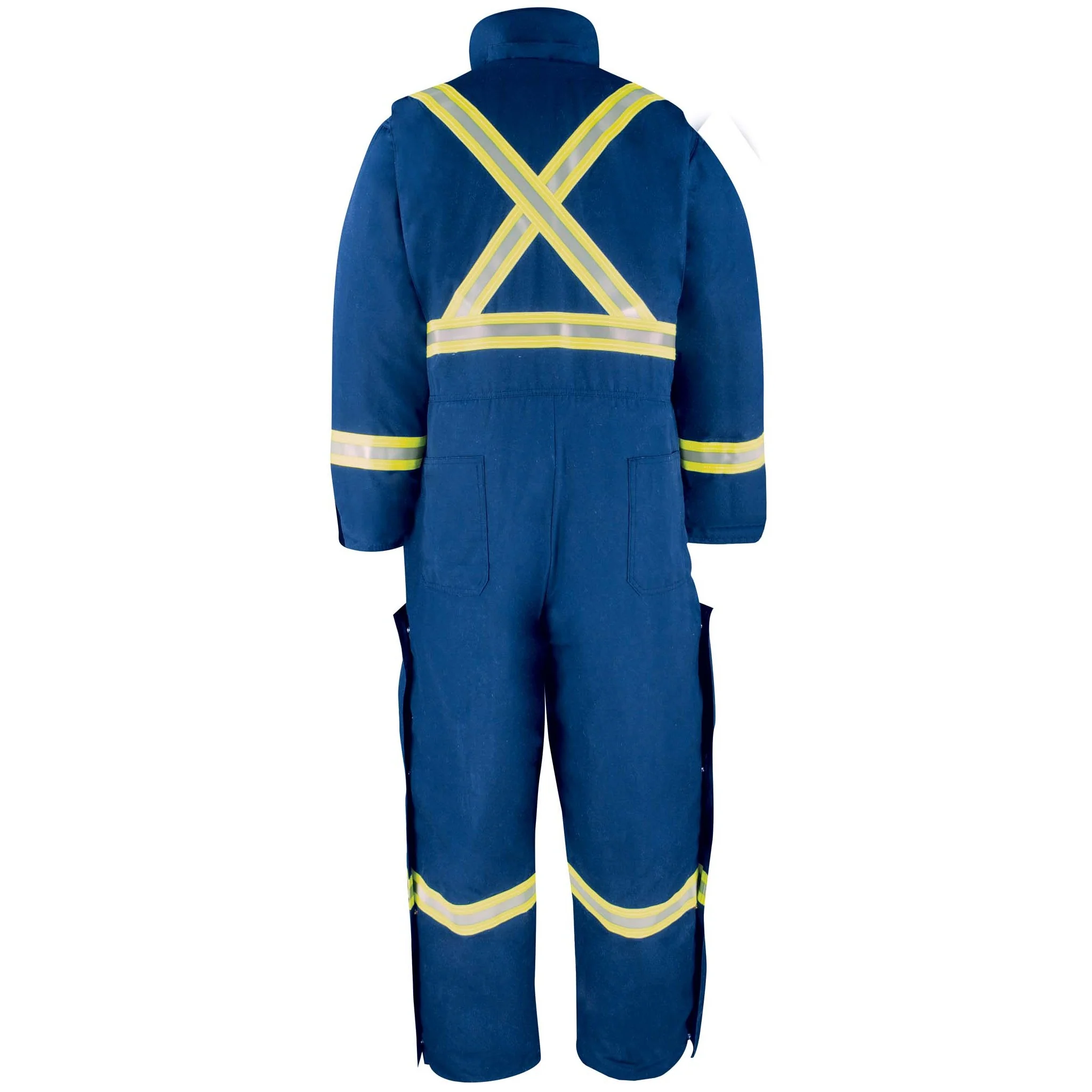 Westex® Ultrasoft® FR Insulated Coverall with Reflective Tape - Royal blue - Image 2