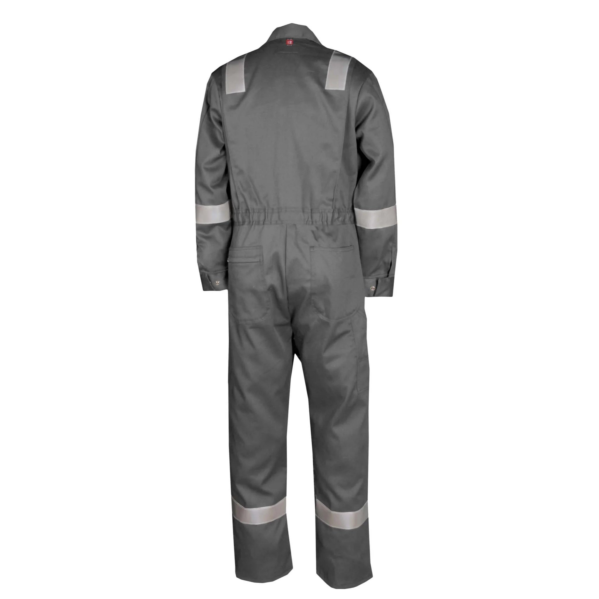 Westex® UltraSoft® FR Oilfield EV Coverall - Gray - Image 2