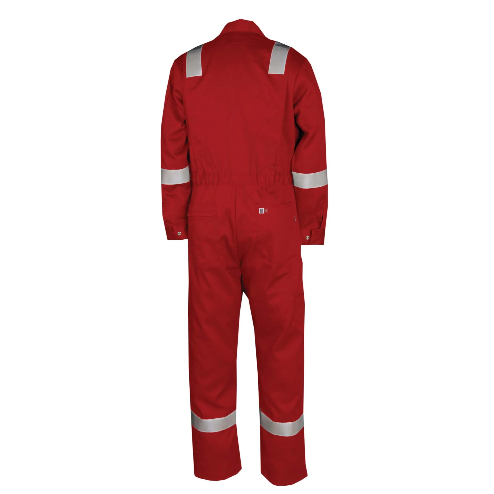 Westex® UltraSoft® FR Oilfield EV Coverall - Red - Image 2