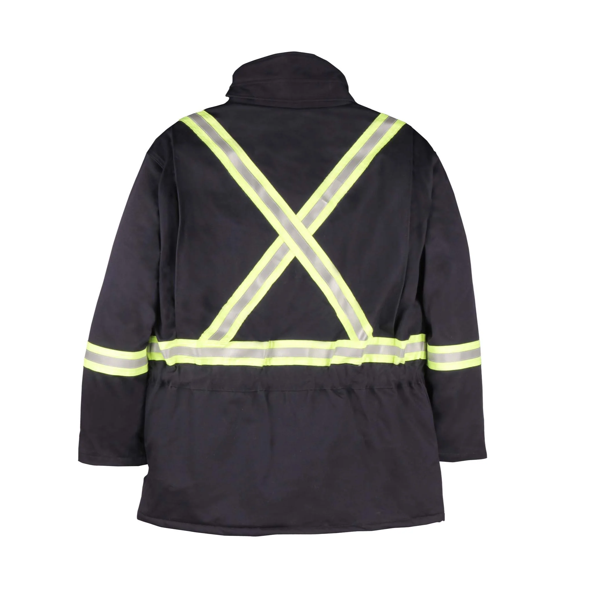 Westex® UltraSoft® FR Winter Parka with Reflective Tape - Navy - Image 2