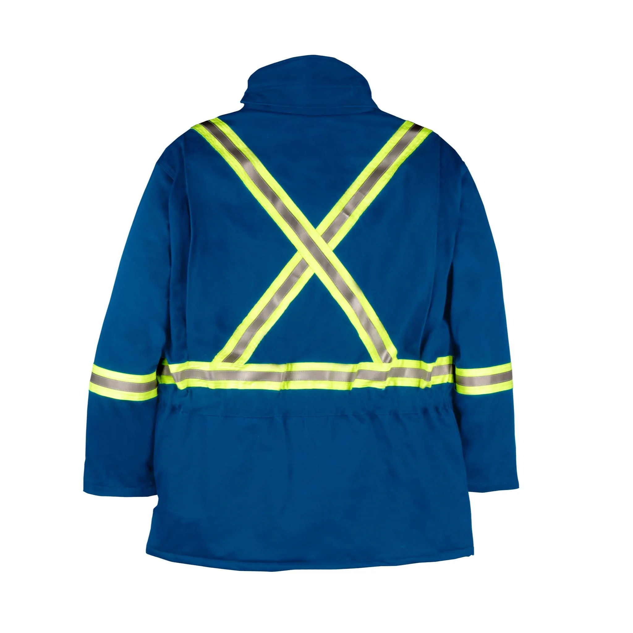 Westex® UltraSoft® FR Winter Parka with Reflective Tape - Royal blue - Image 2