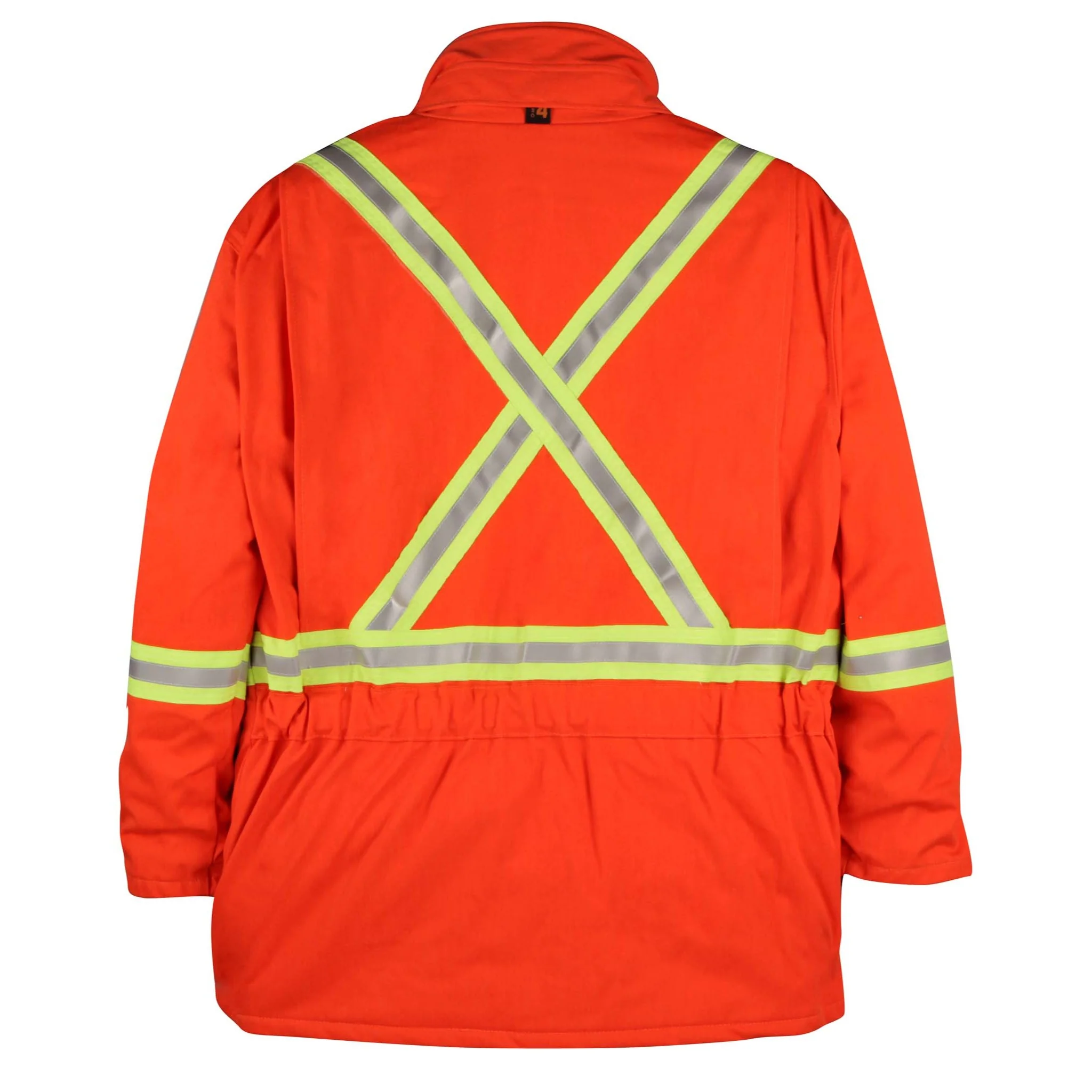Westex® UltraSoft® with AllOut® FR Arctic Parka with Reflective Tape - Orange - Image 2