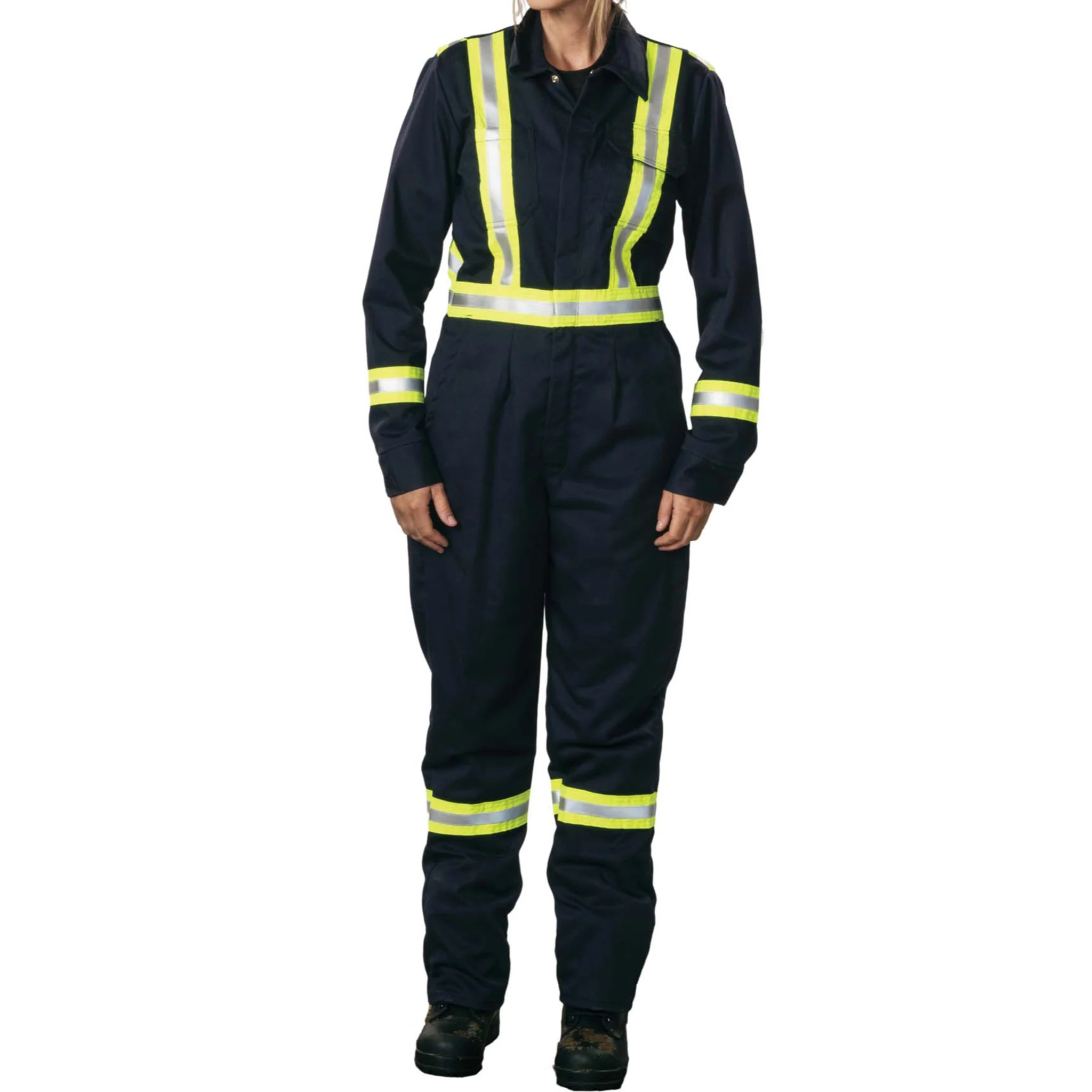 Westex® UltraSoft® Women’s FR Coverall with Reflective Tape