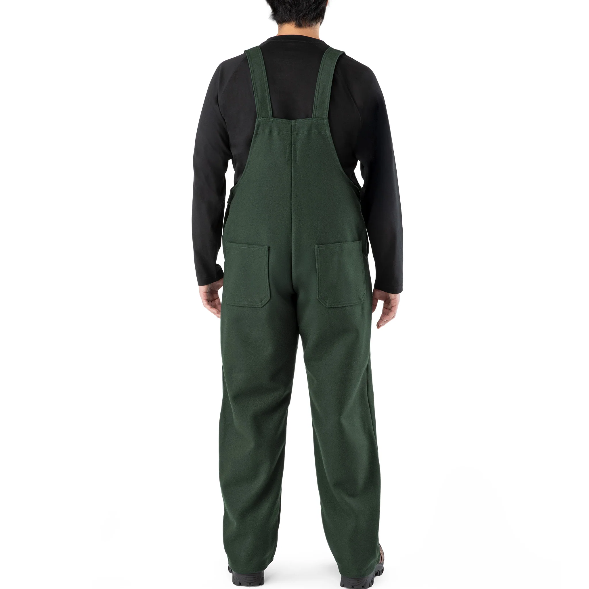 Wool Bib - Green - Image 2