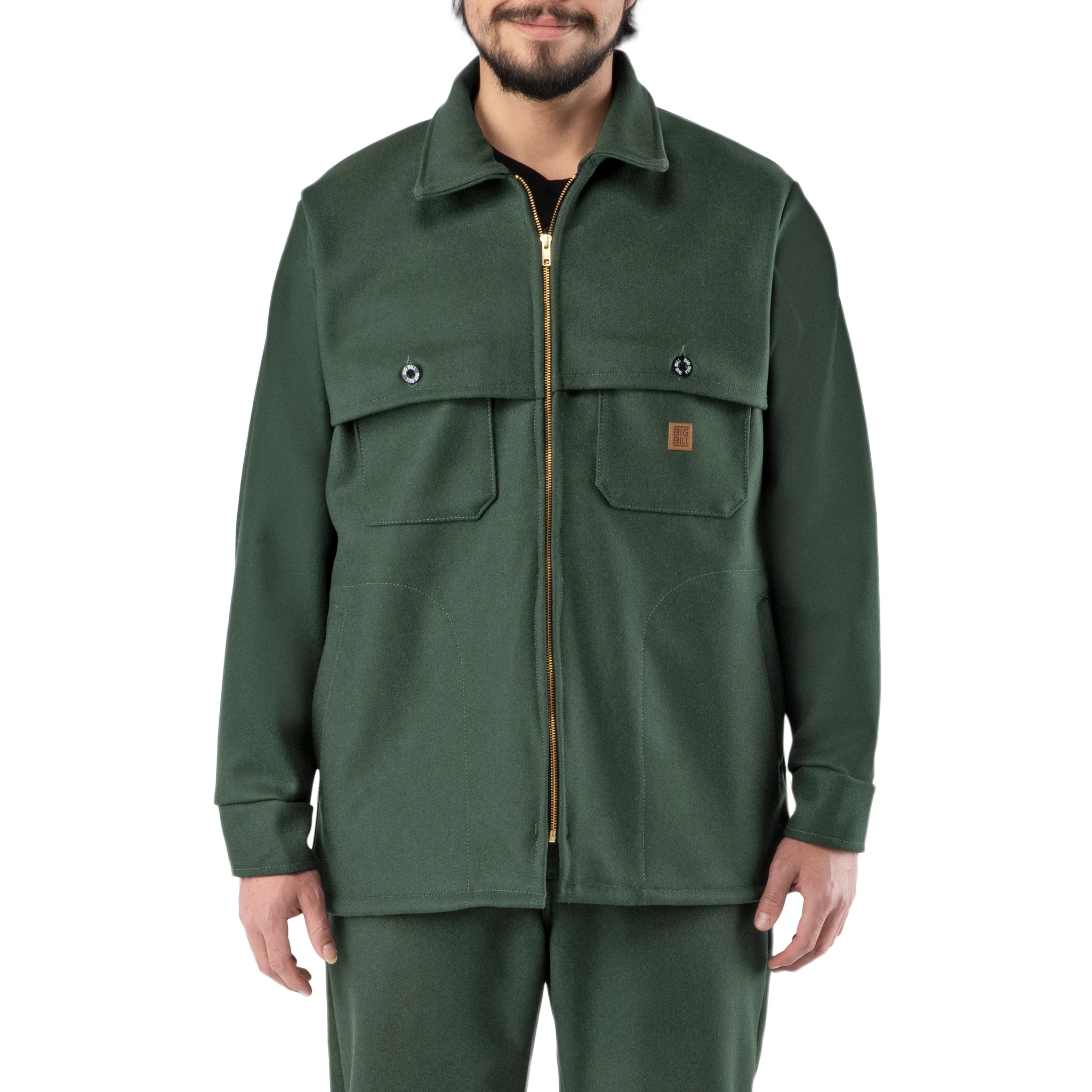 Wool Outdoor Jacket - Green