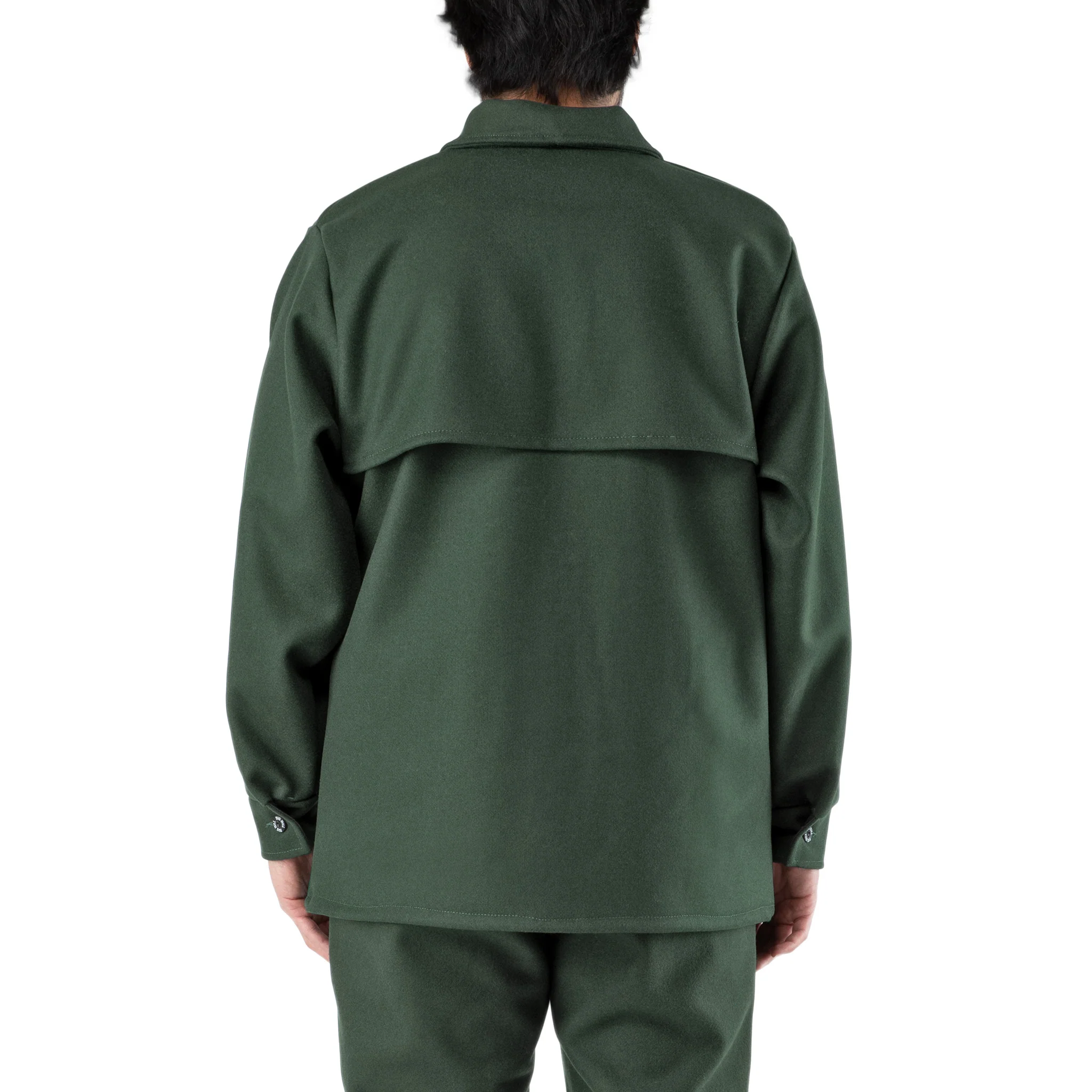 Wool Outdoor Jacket - Green - Image 2