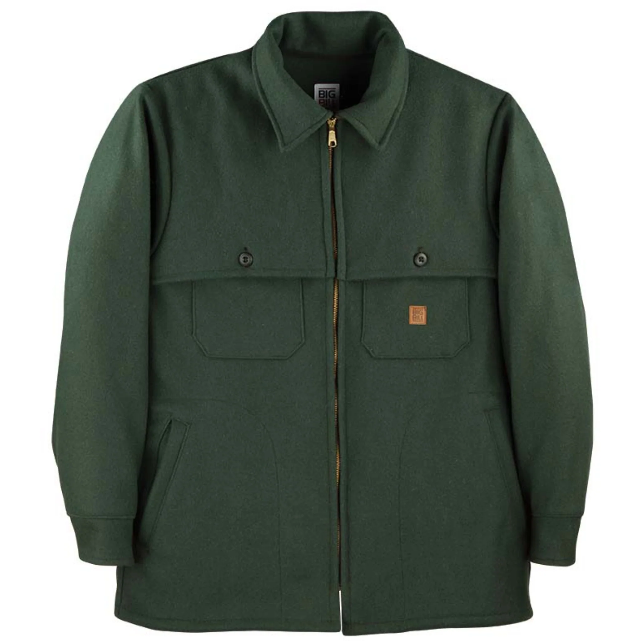 Wool Outdoor Jacket - Green - Image 3