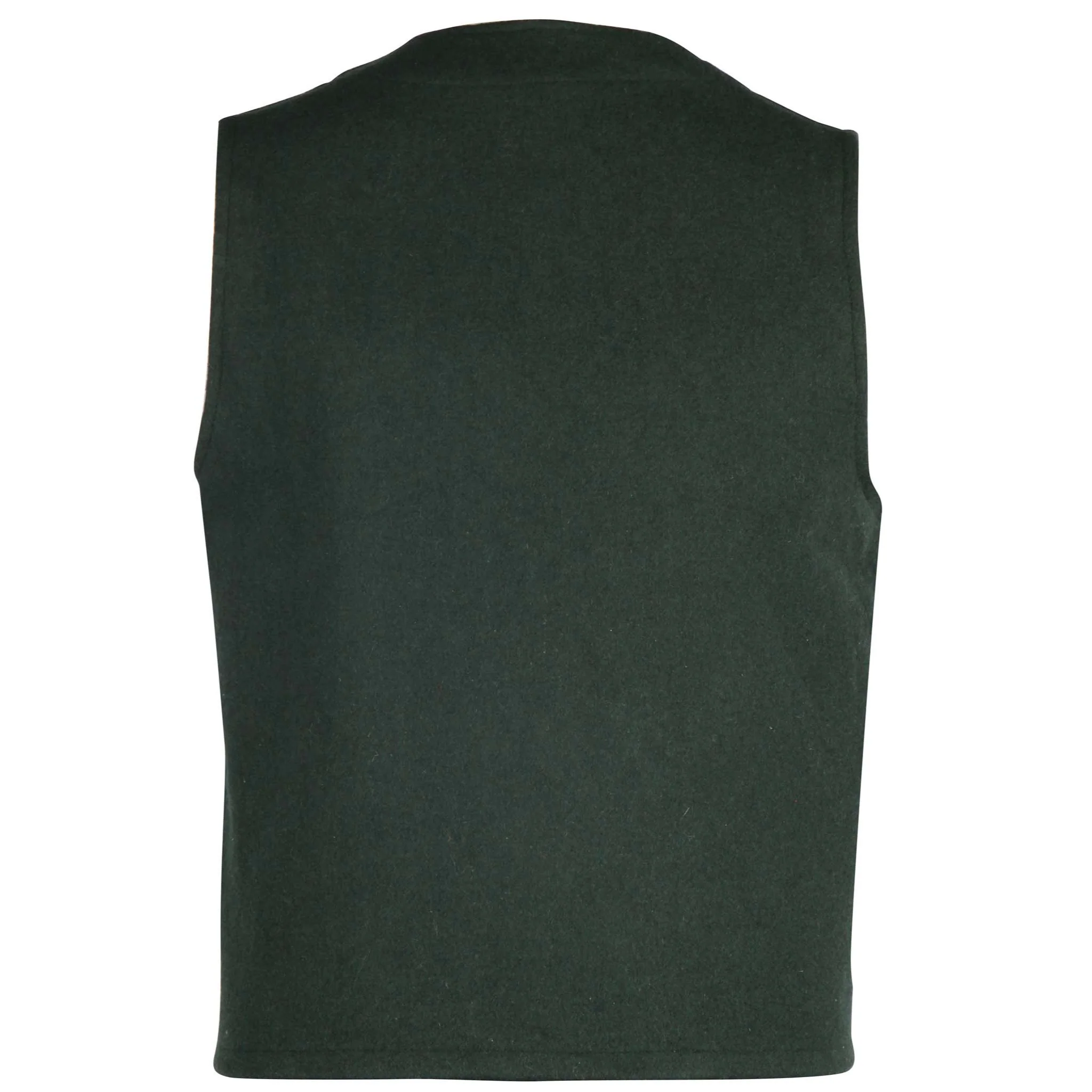 Wool Outdoor Vest - Green - Image 2